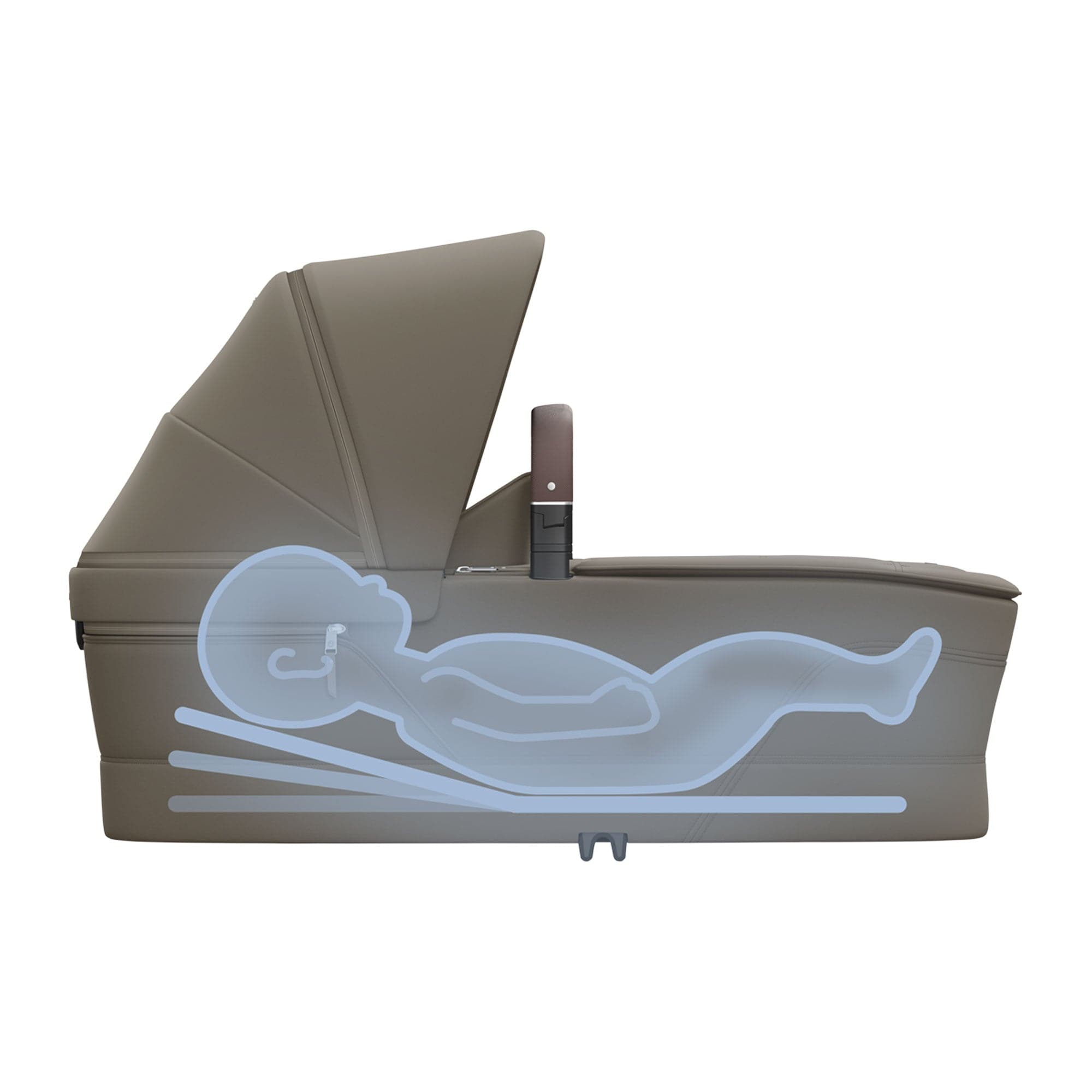 Maxi-Cosi baby prams Maxi-Cosi Fame Cabin Complete Pram - Oak Truffle KF10000218