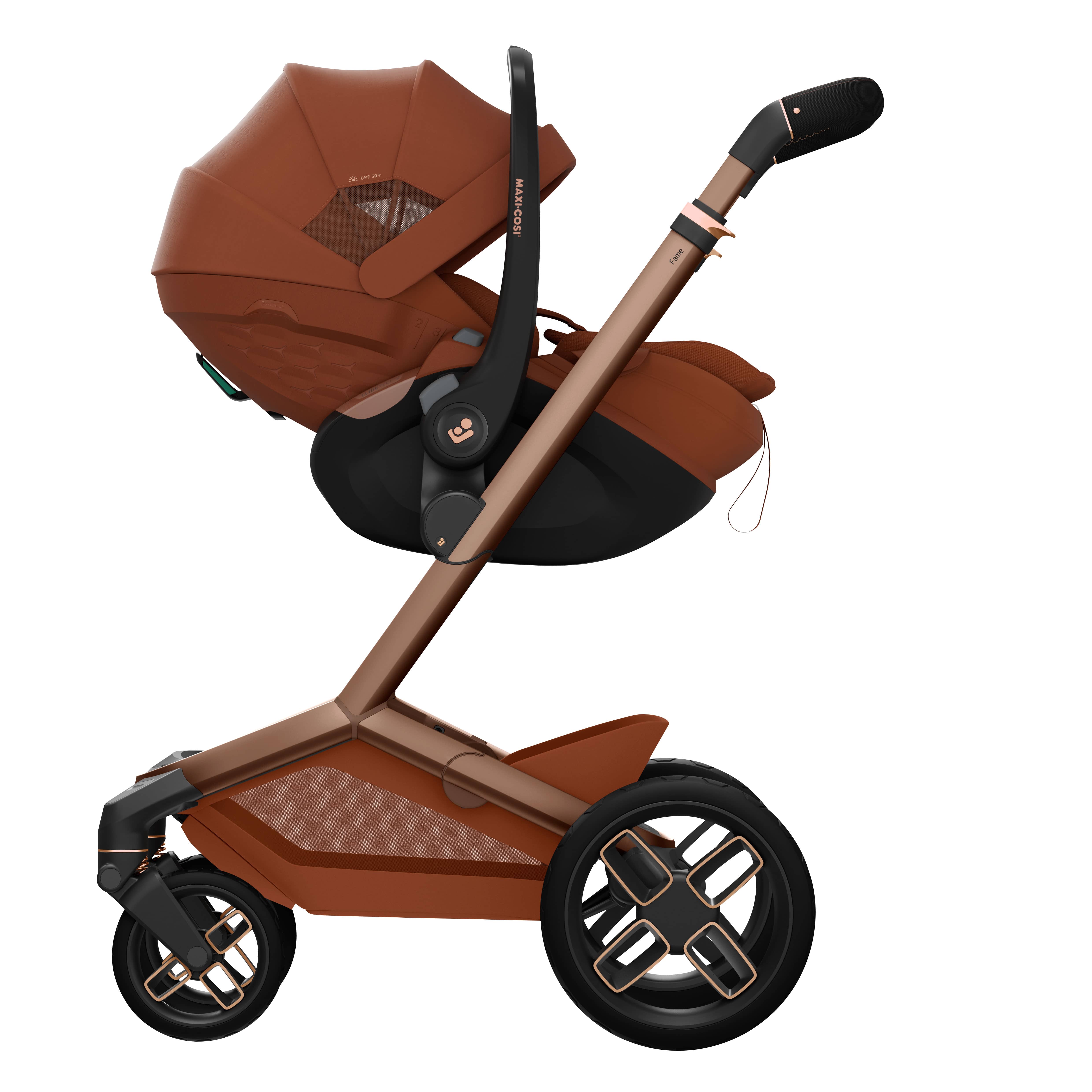 Maxi-Cosi baby prams Maxi-Cosi Fame + Carrycot - Copper Terra KF10000228