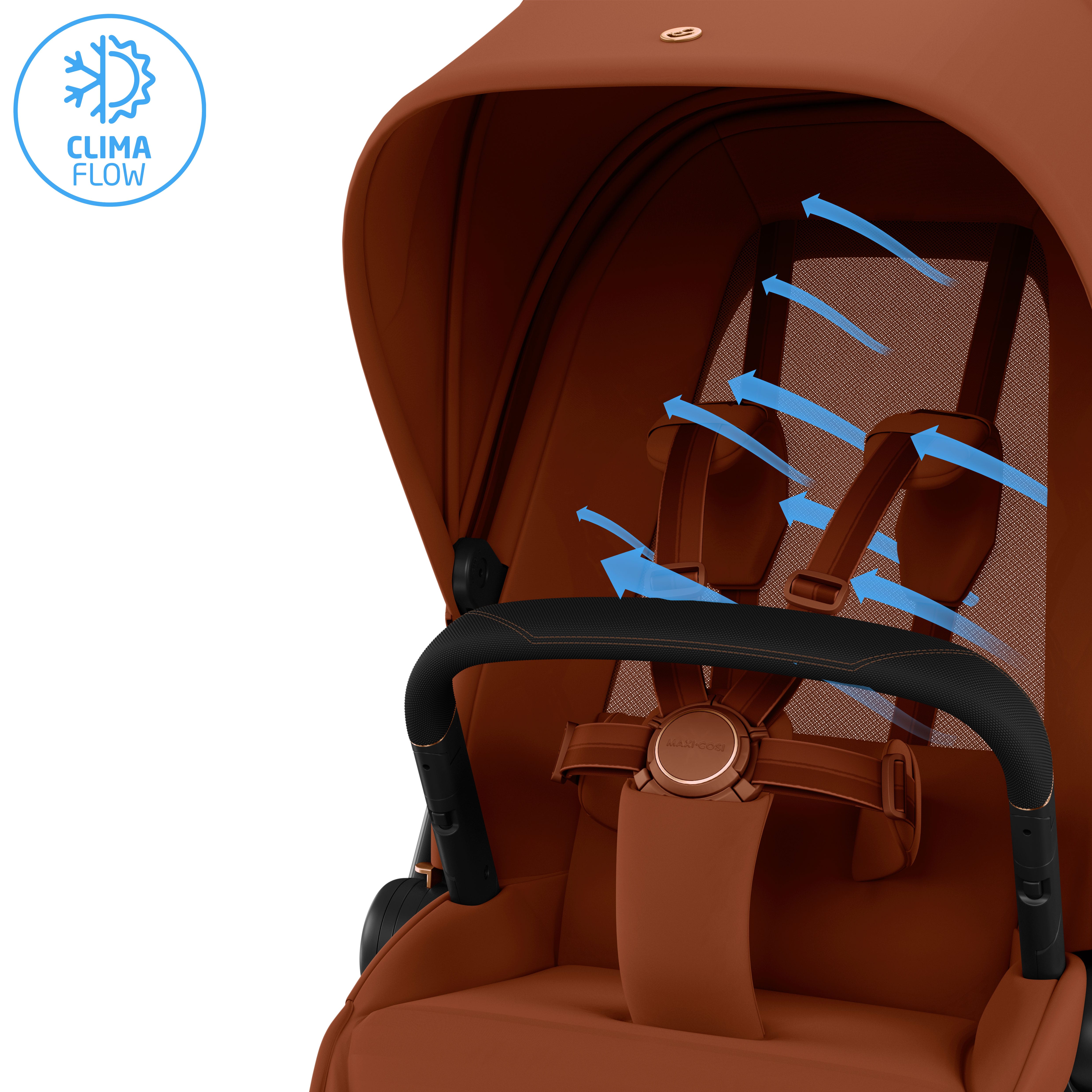Maxi-Cosi baby prams Maxi-Cosi Fame + Carrycot - Copper Terra KF10000228