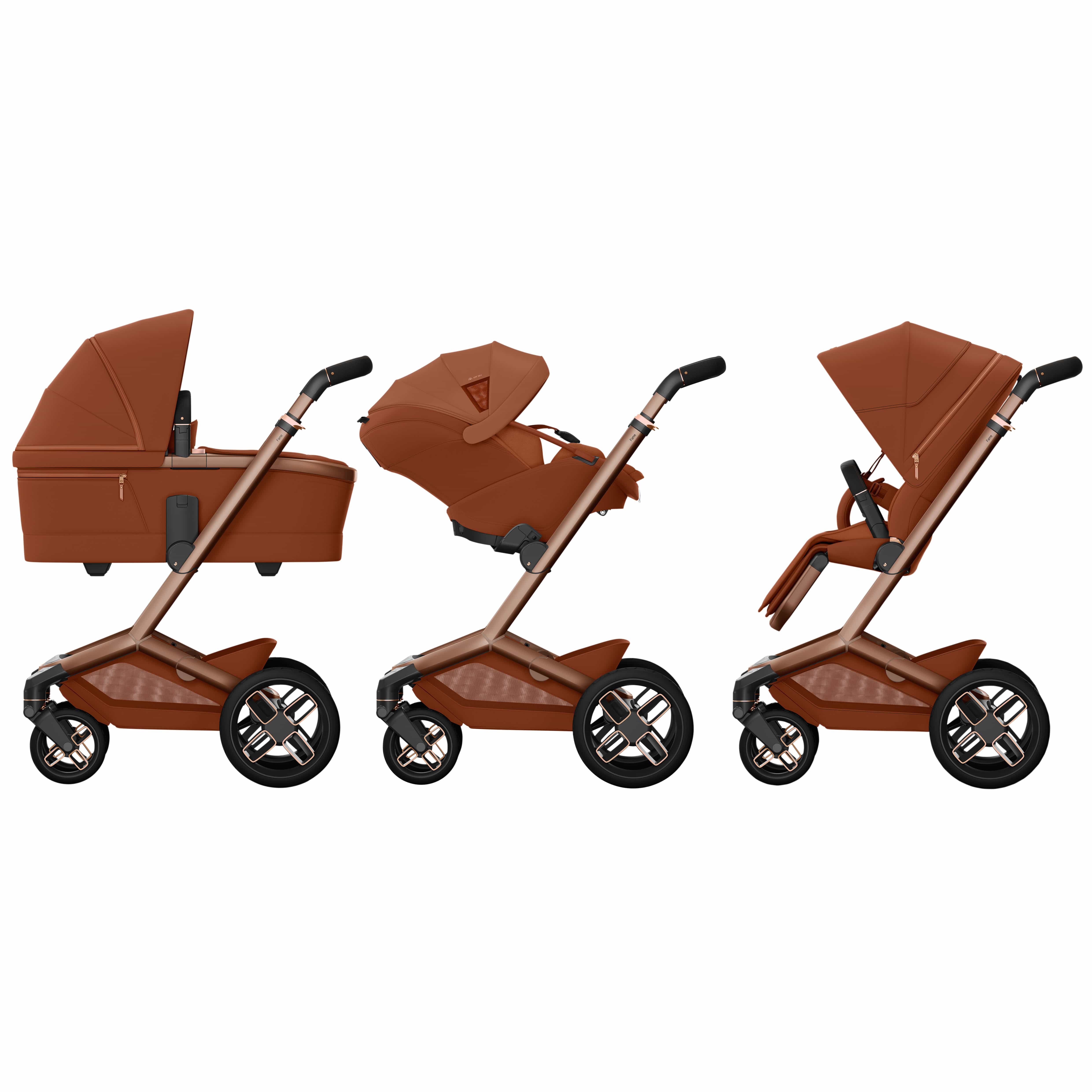Maxi-Cosi baby prams Maxi-Cosi Fame + Carrycot - Copper Terra KF10000228