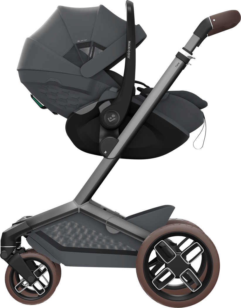 Maxi-Cosi baby prams Maxi-Cosi Fame + Carrycot - Moon Graphite KF10000226