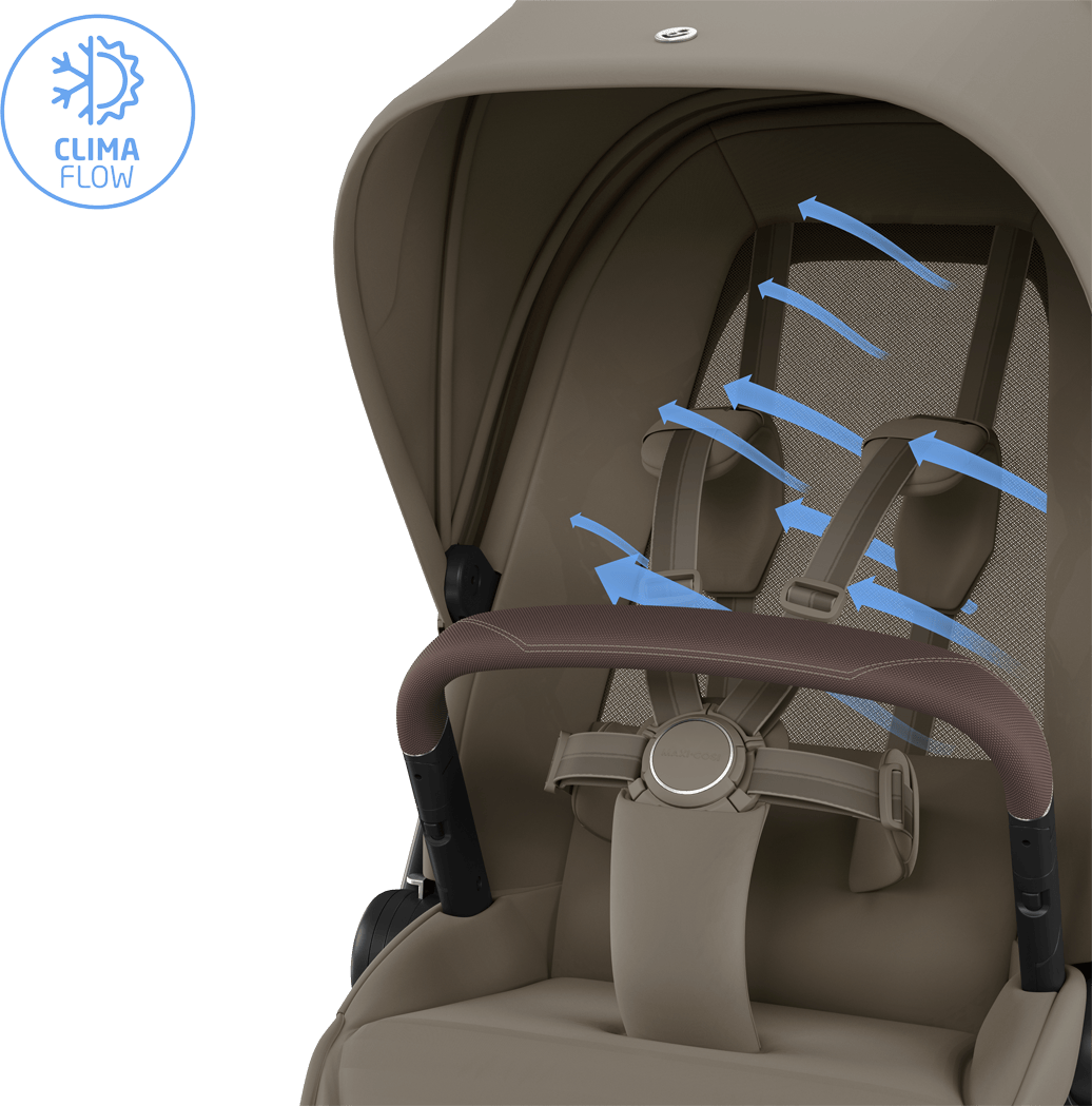 Maxi-Cosi baby prams Maxi-Cosi Fame + Carrycot - Oak Truffle KF10000229