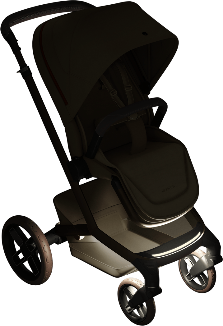 Maxi-Cosi baby prams Maxi-Cosi Fame + Carrycot - Oak Truffle KF10000229