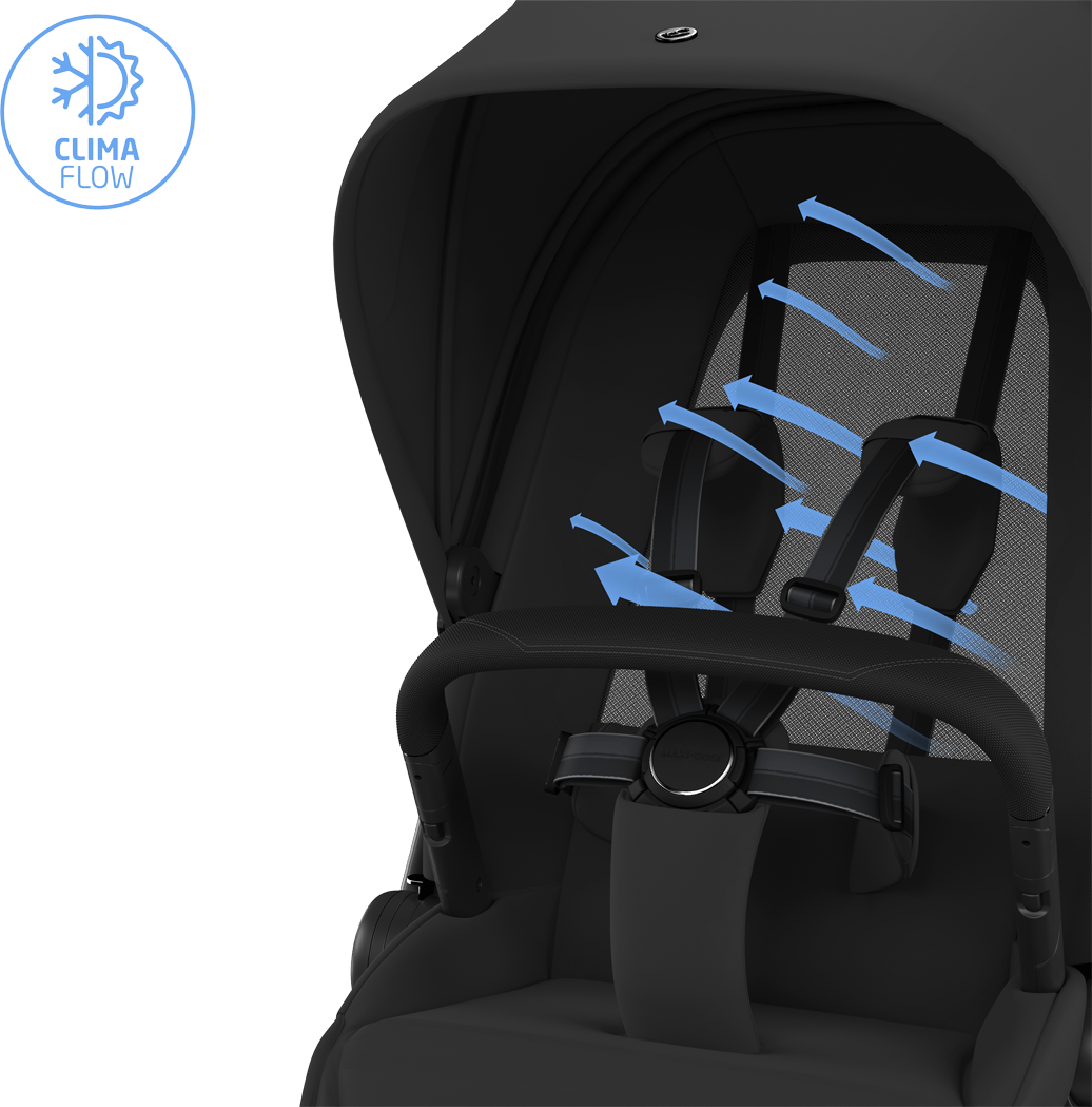 Maxi-Cosi baby prams Maxi-Cosi Fame + Carrycot - Onyx Black KF10000225