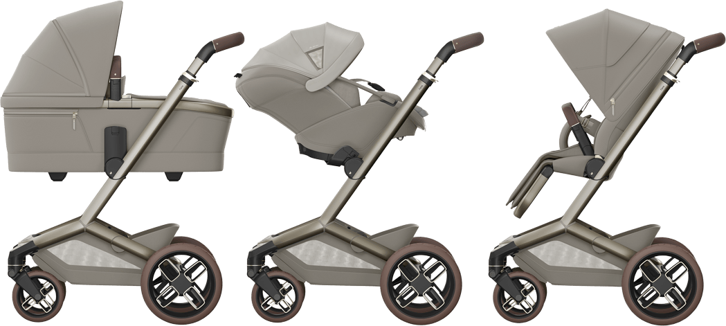 Maxi-Cosi baby prams Maxi-Cosi Fame + Carrycot - Sapphire Sand KF10000227