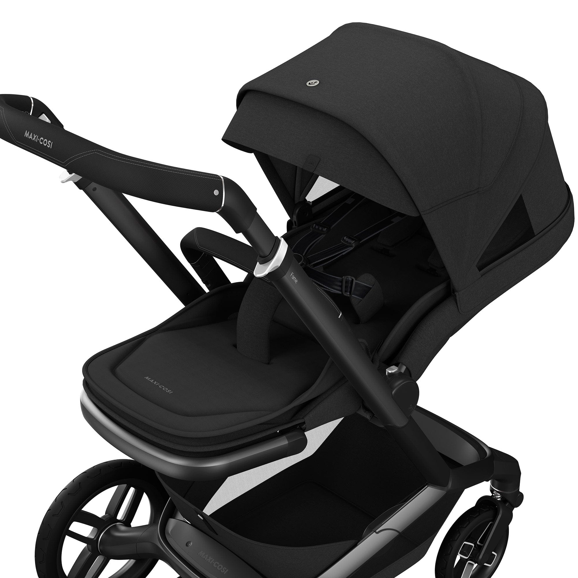 Maxi-Cosi baby prams Maxi-Cosi FAME Pram with Carrycot in Twillic Black KF10000102