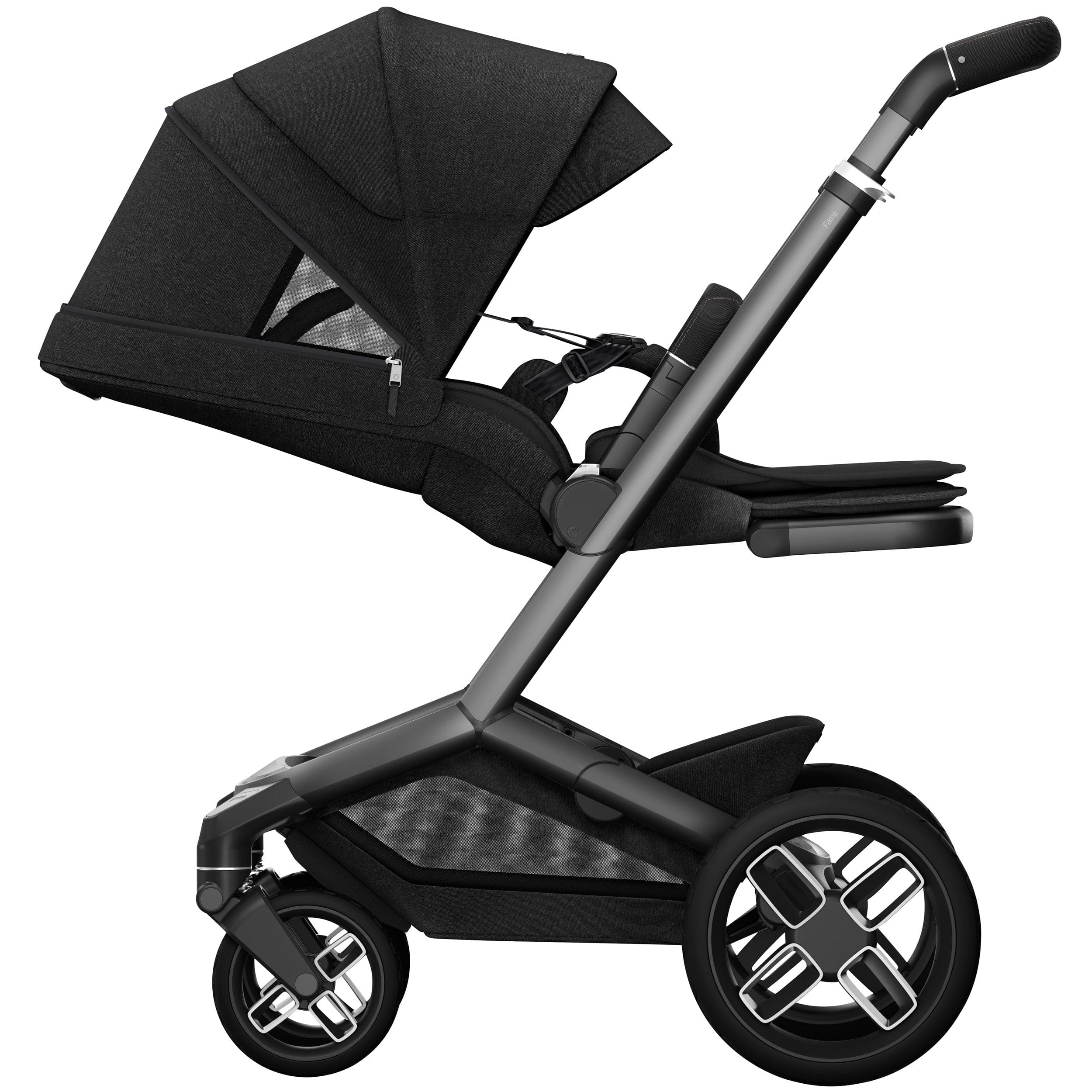 Maxi-Cosi baby prams Maxi-Cosi FAME Pram with Carrycot in Twillic Black KF10000102