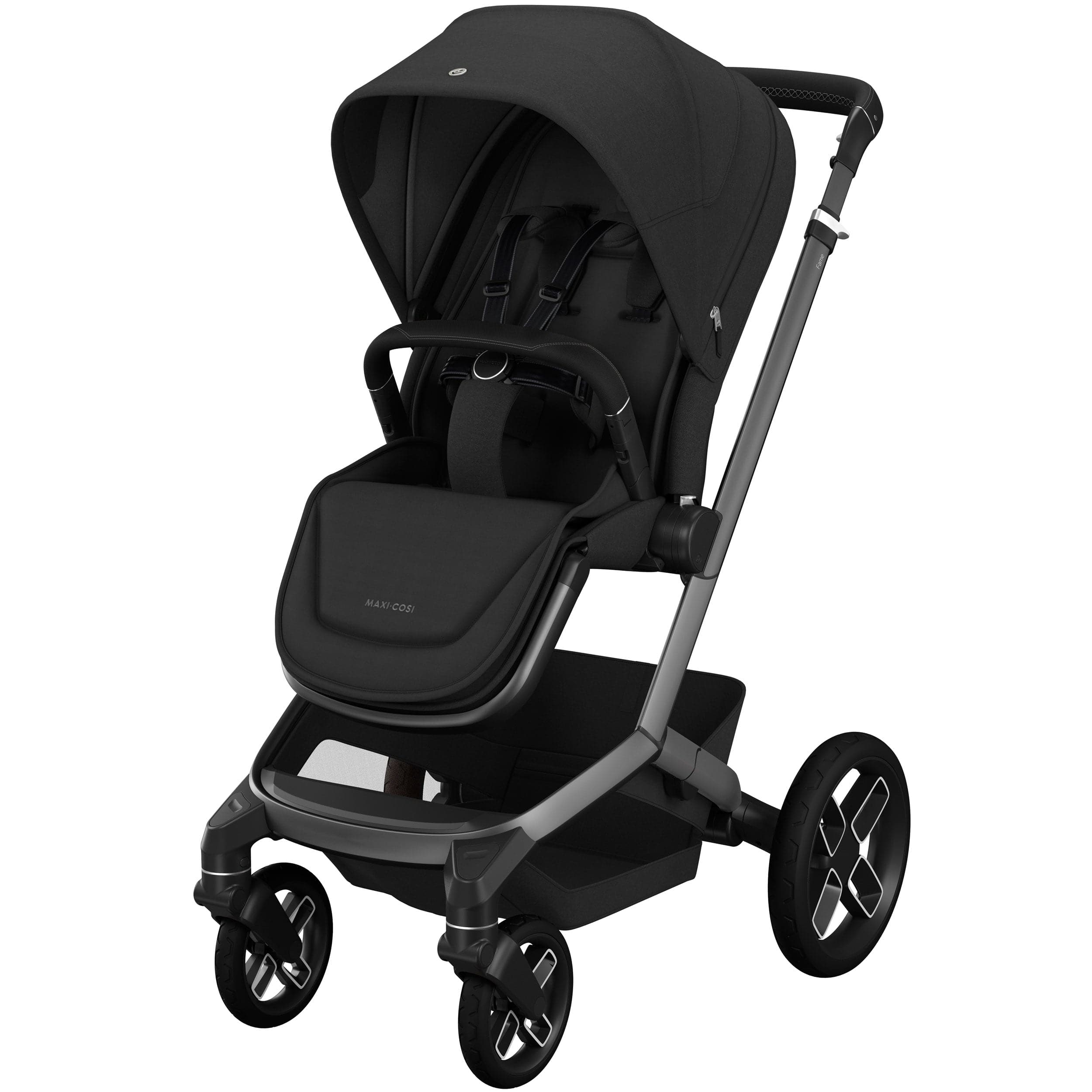 Maxi-Cosi baby prams Maxi-Cosi FAME Pram with Carrycot in Twillic Black KF10000102