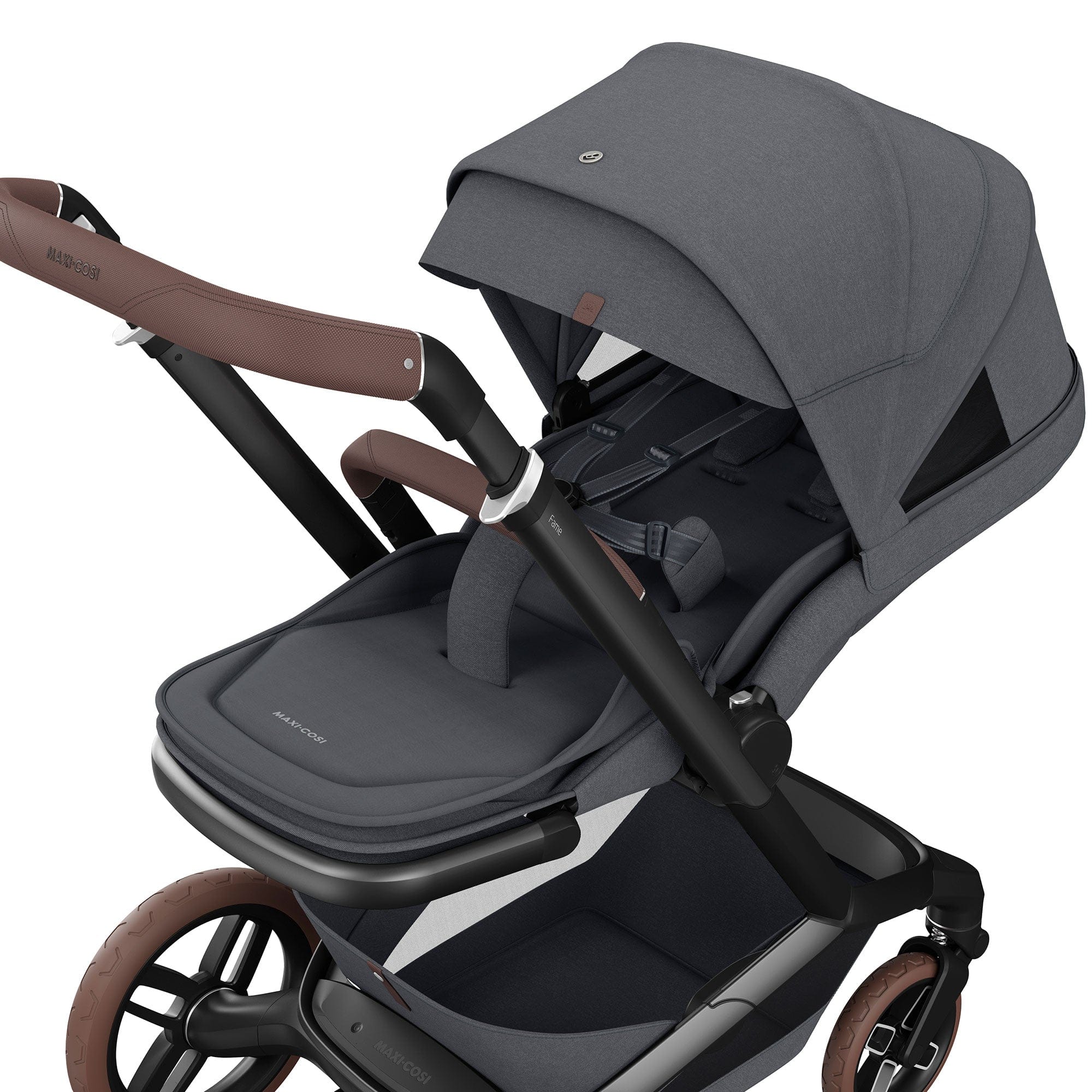 Maxi-Cosi baby prams Maxi-Cosi FAME Pram with Carrycot in Twillic Graphite KF10000103