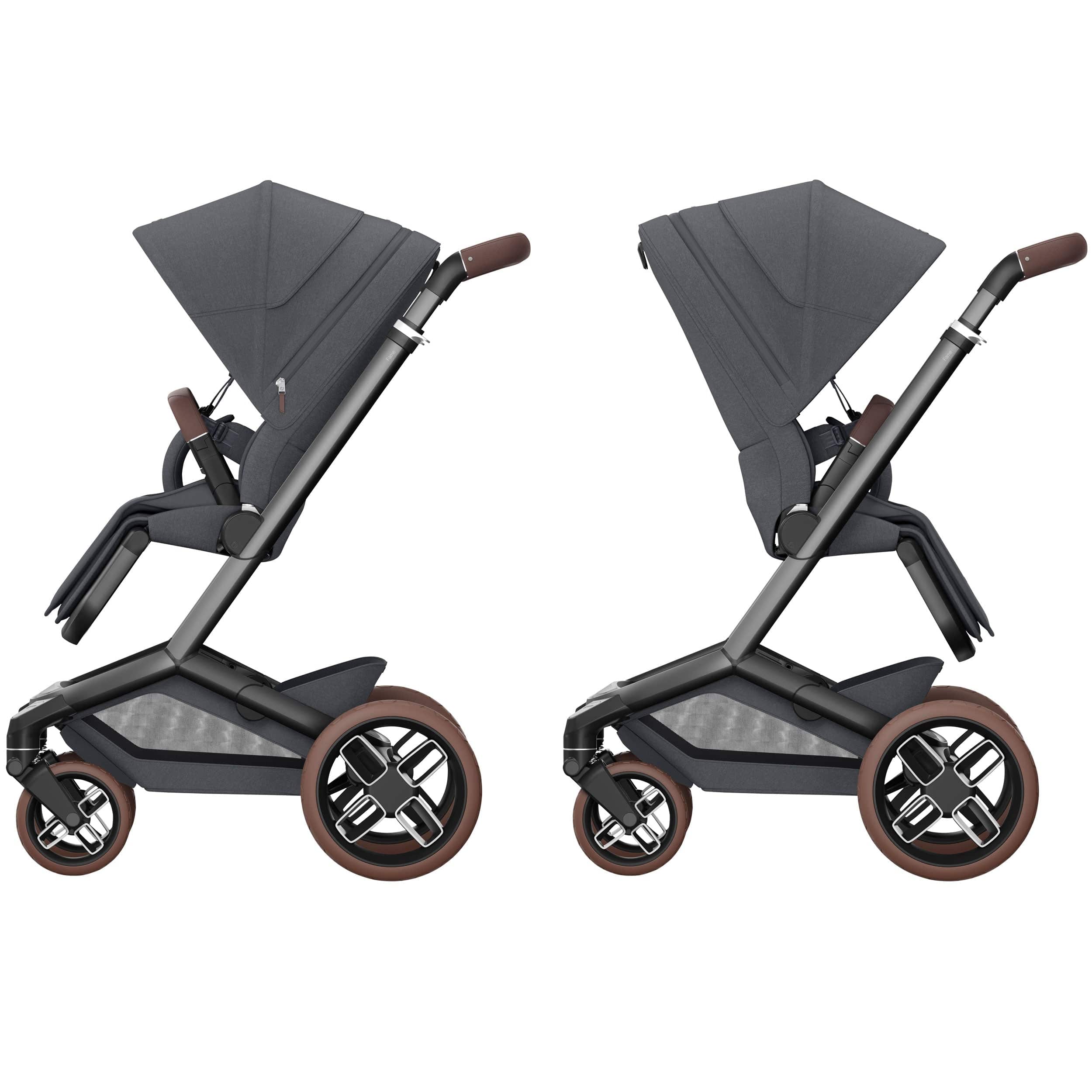 Maxi-Cosi baby prams Maxi-Cosi FAME Pram with Carrycot in Twillic Graphite KF10000103