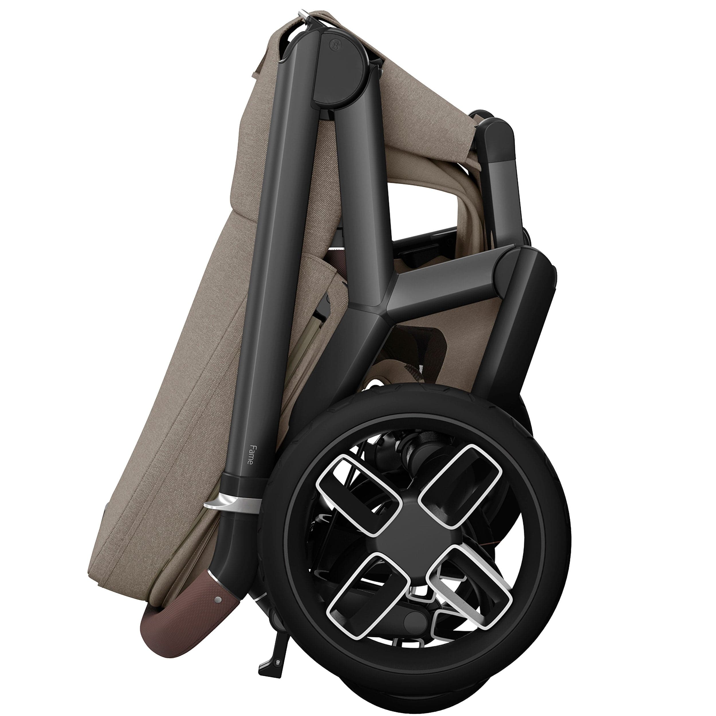 Maxi-Cosi baby prams Maxi-Cosi FAME Pram with Carrycot in Twillic Truffle (Black Wheels) KF10000104