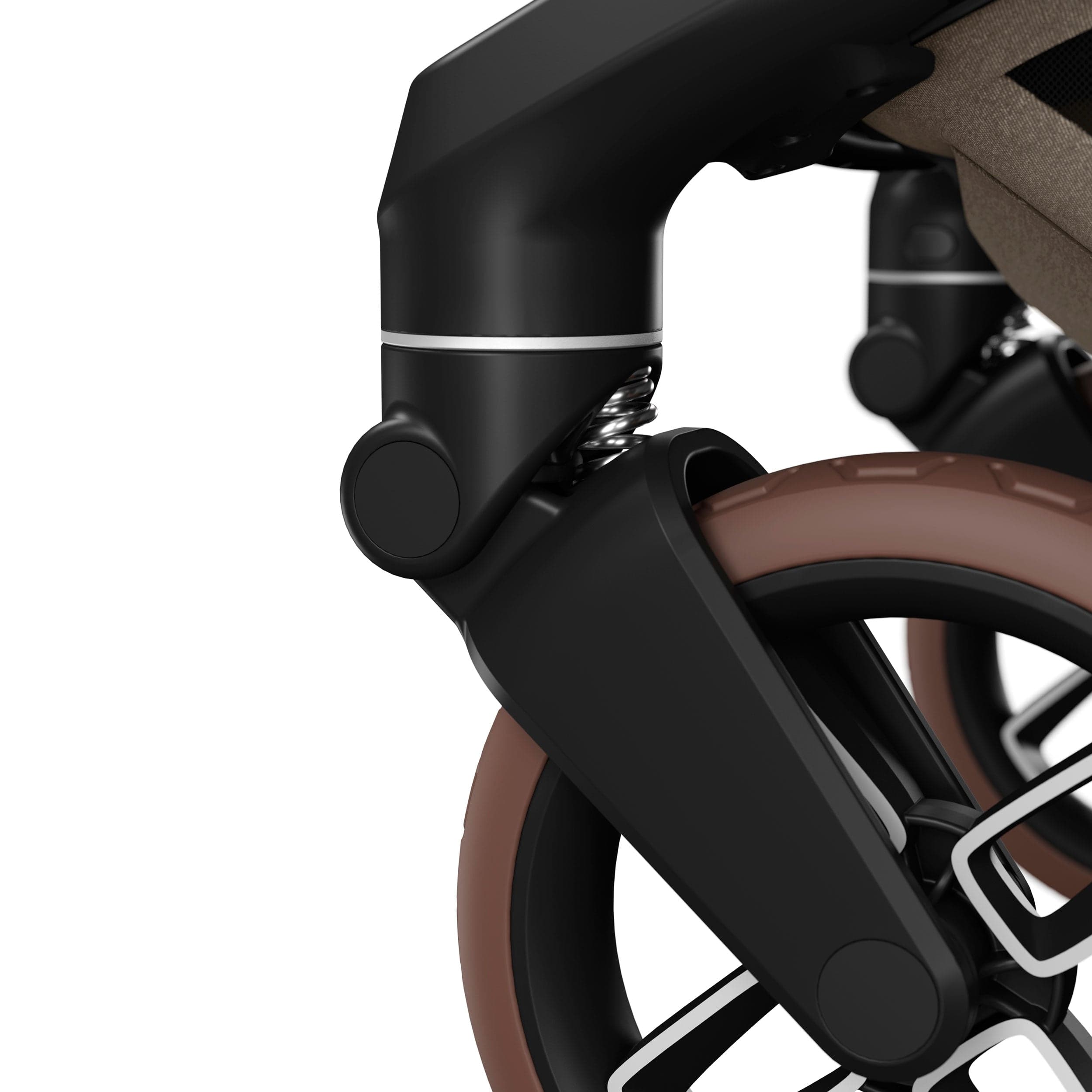 Maxi-Cosi baby prams Maxi-Cosi FAME Pram with Carrycot in Twillic Truffle (Brown Wheels) KF10000105