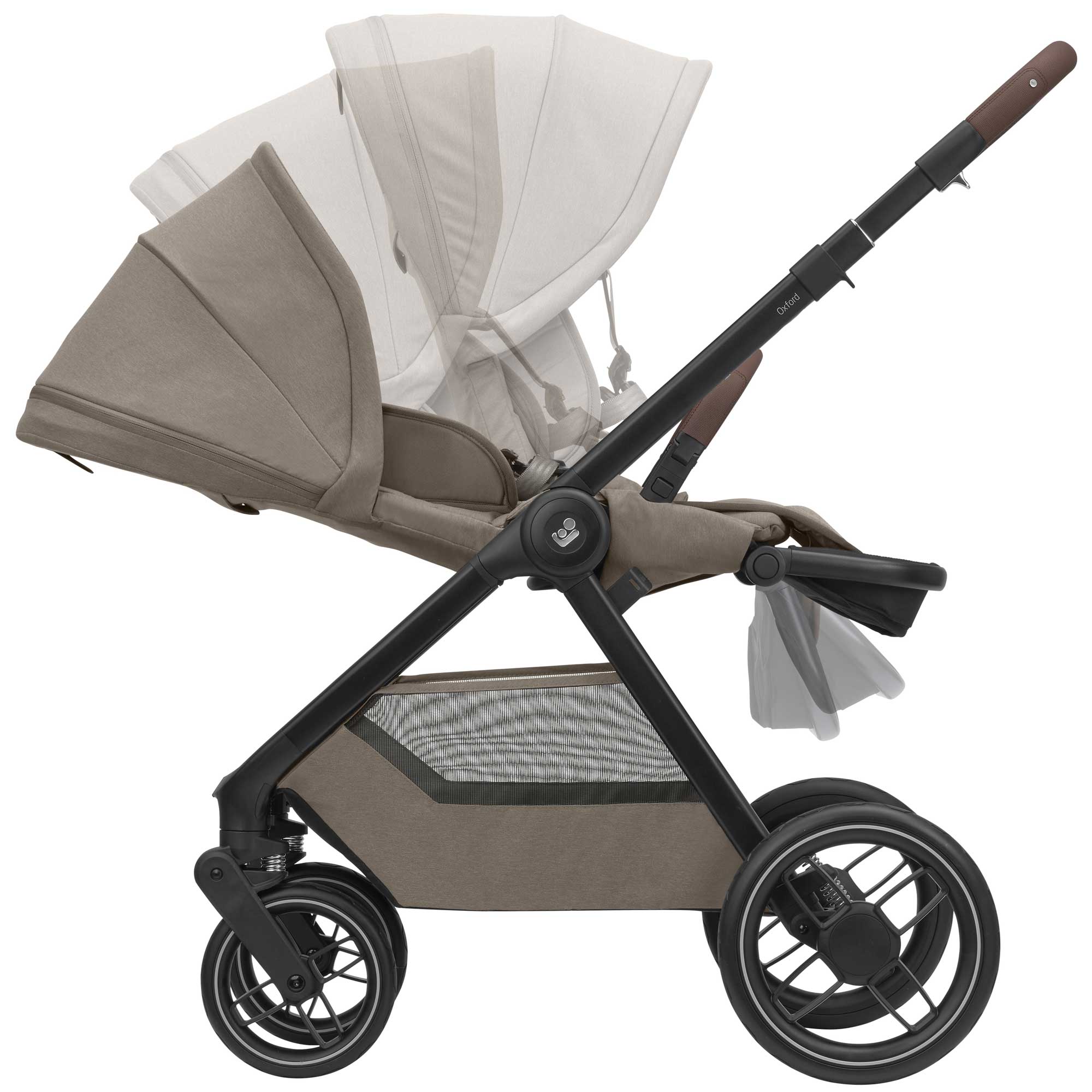 Maxi-Cosi baby prams Maxi-Cosi Oxford+ 7pc Essential Bundle - Twillic Truffle KF10000119
