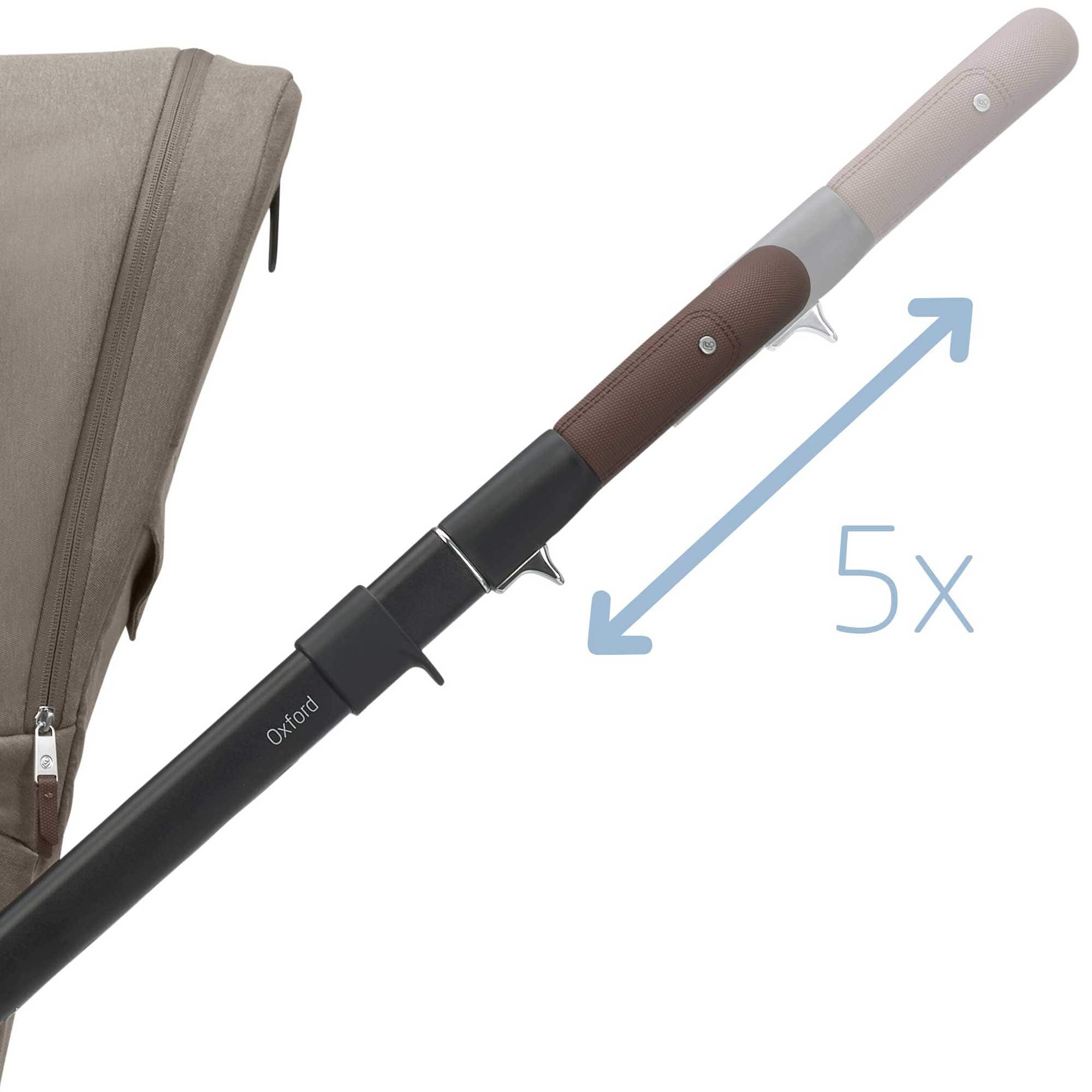 Maxi-Cosi baby prams Maxi-Cosi Oxford+ 7pc Essential Bundle - Twillic Truffle KF10000119