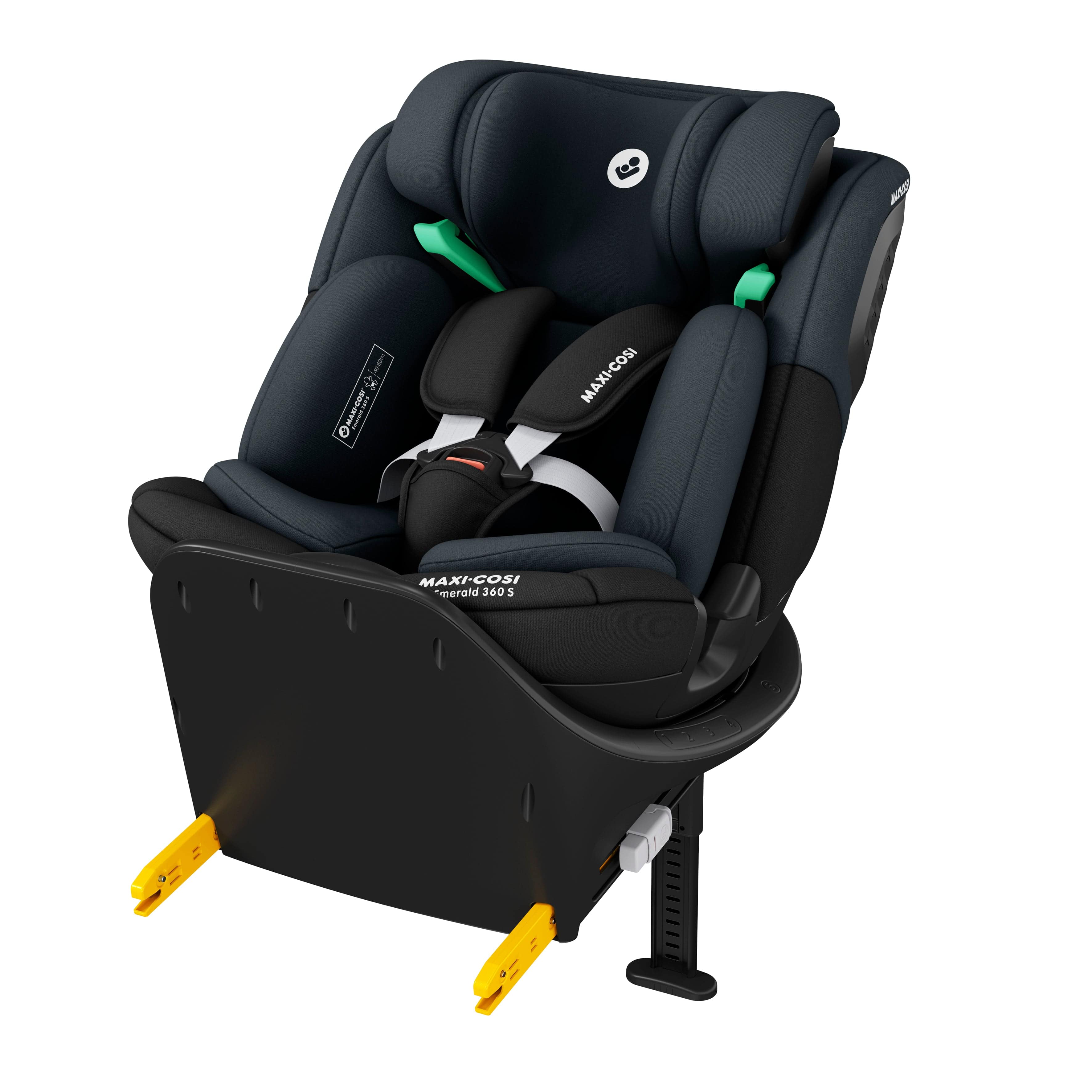 Maxi-Cosi baby prams Maxi-Cosi Oxford+ 8 Piece Emerald 360S Bundle - Twillic Black KF10000135