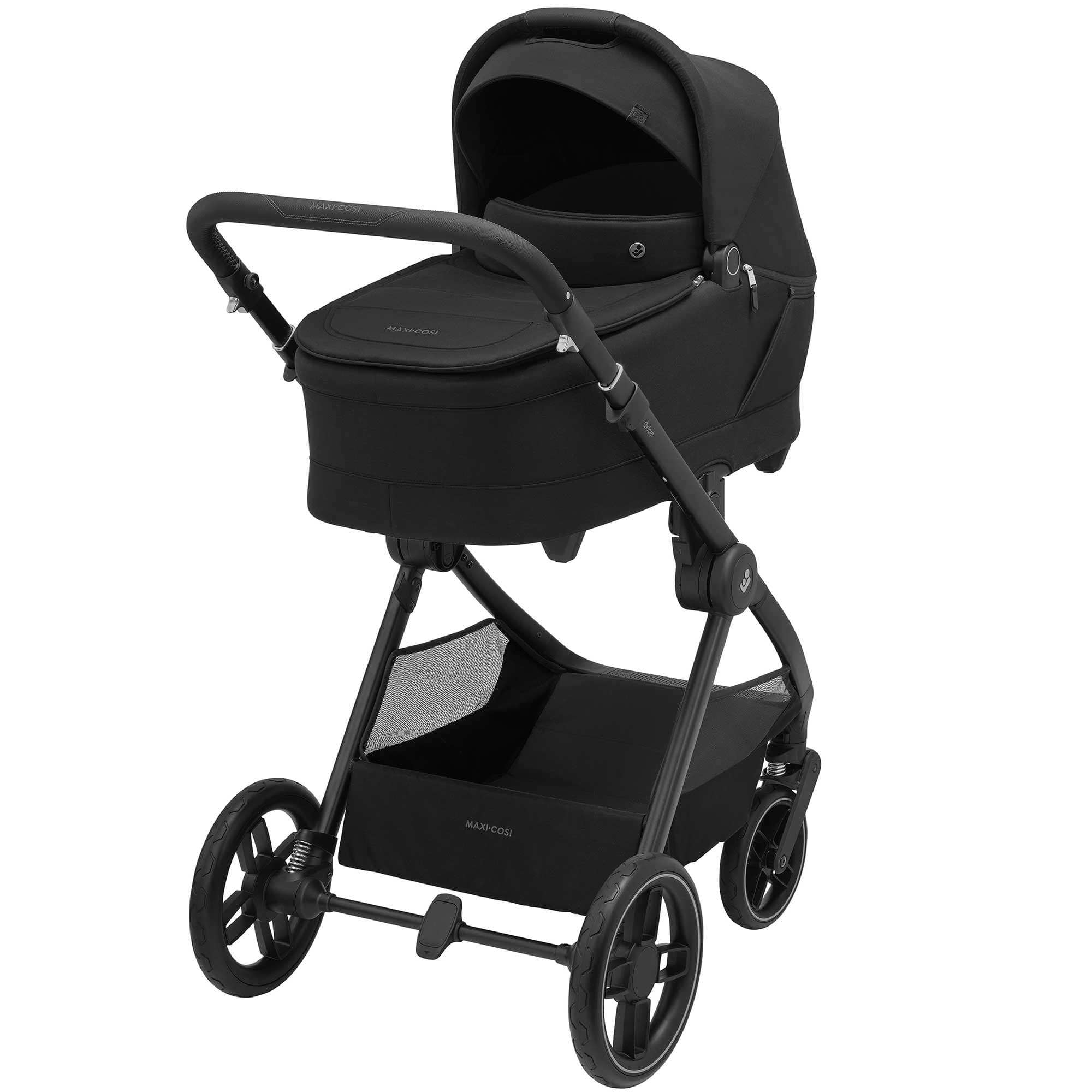 Maxi-Cosi baby prams Maxi-Cosi Oxford+ 8 Piece Emerald 360S Bundle - Twillic Black KF10000135