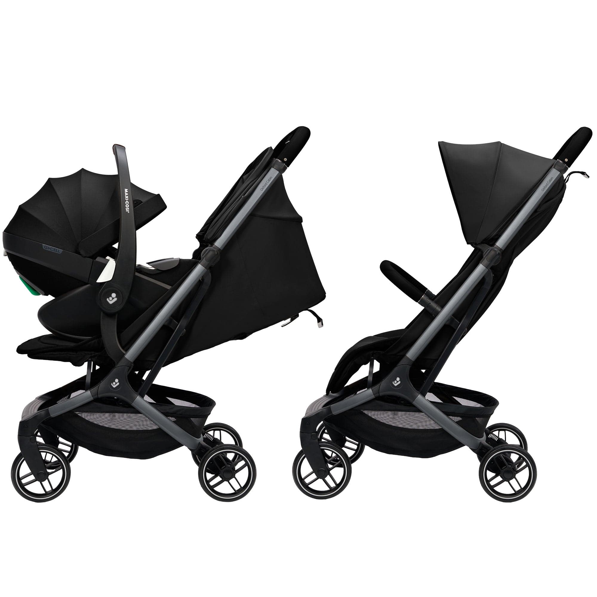 Maxi-Cosi baby pushchairs Maxi-Cosi Oxford Cabin Stroller - Onyx Black 1175508110