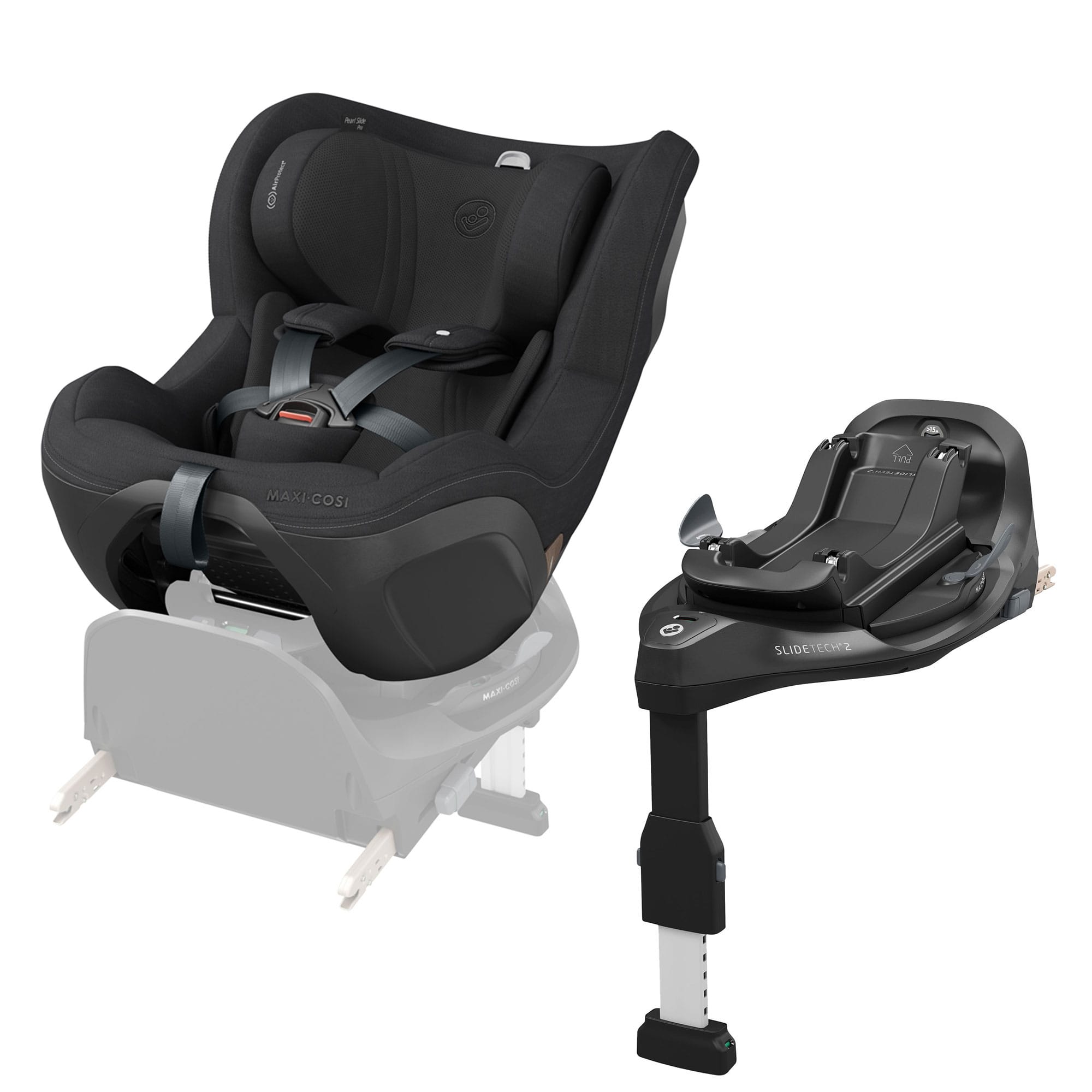 Maxi-Cosi combination car seats Maxi-Cosi Pearl Slide Pro - Authentic Black 8638671110-1