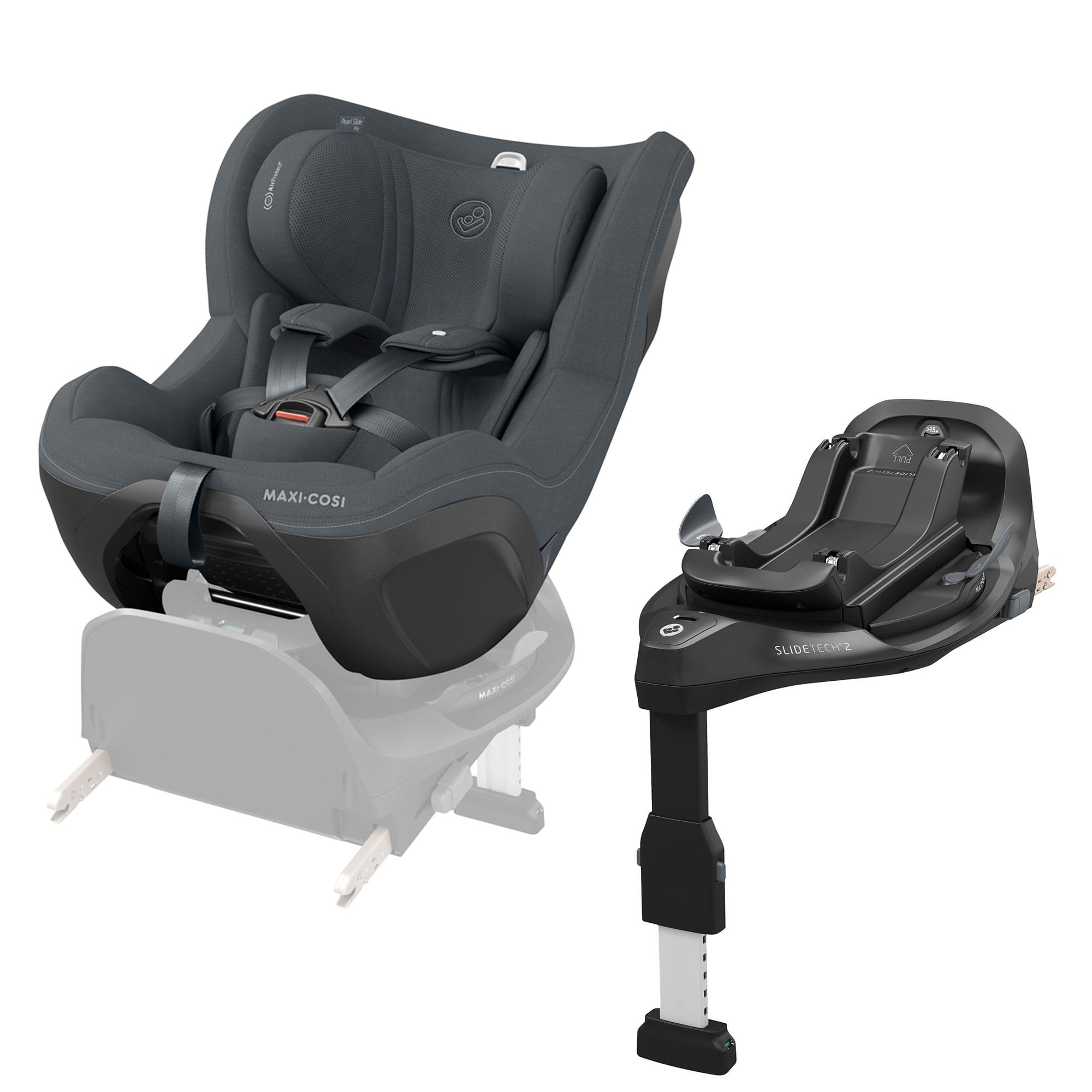 Maxi-Cosi combination car seats Maxi-Cosi Pearl Slide Pro - Authentic Graphite 8638550110-1