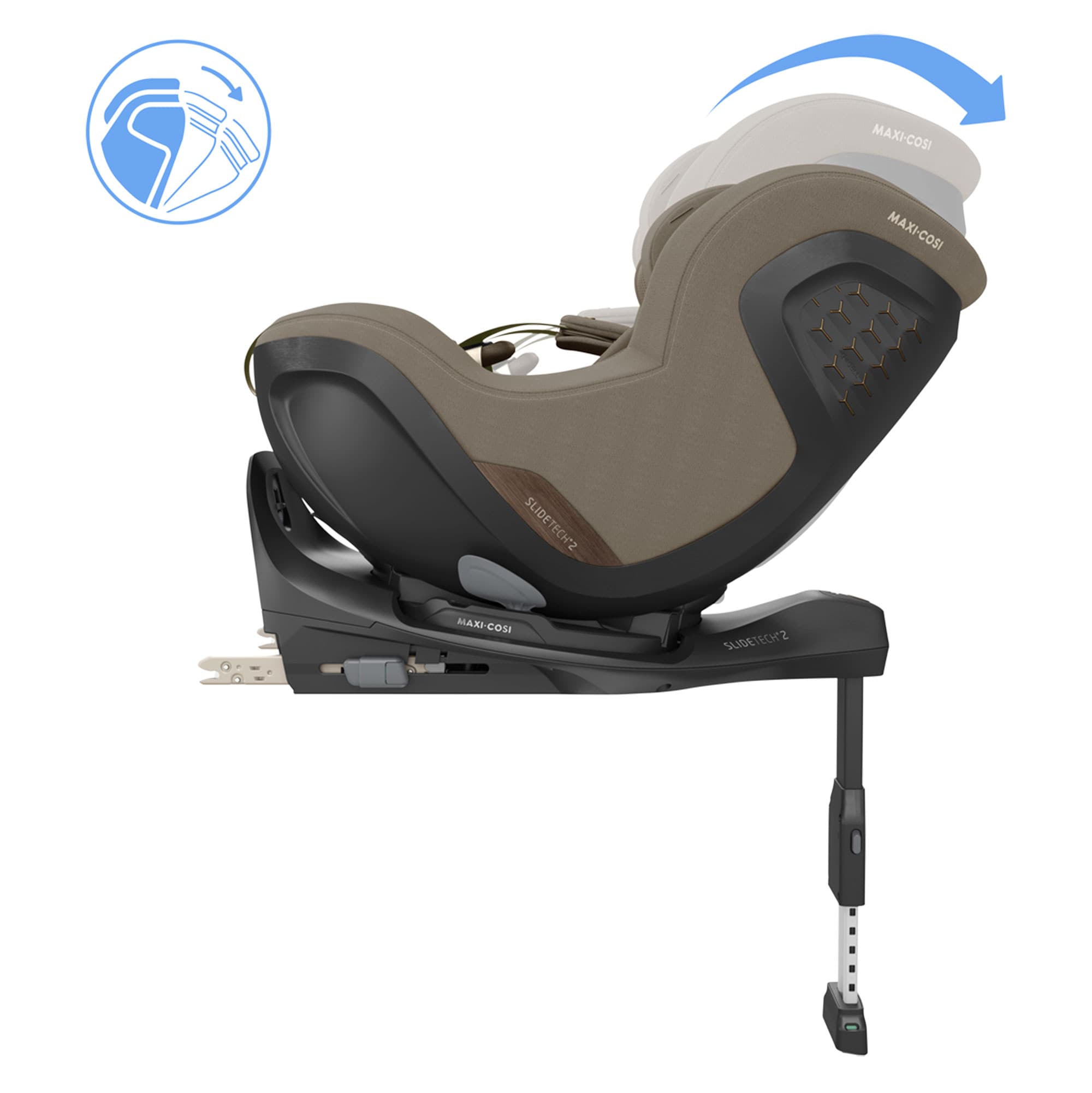 Maxi-Cosi combination car seats Maxi-Cosi Pearl Slide Pro - Authentic Truffle