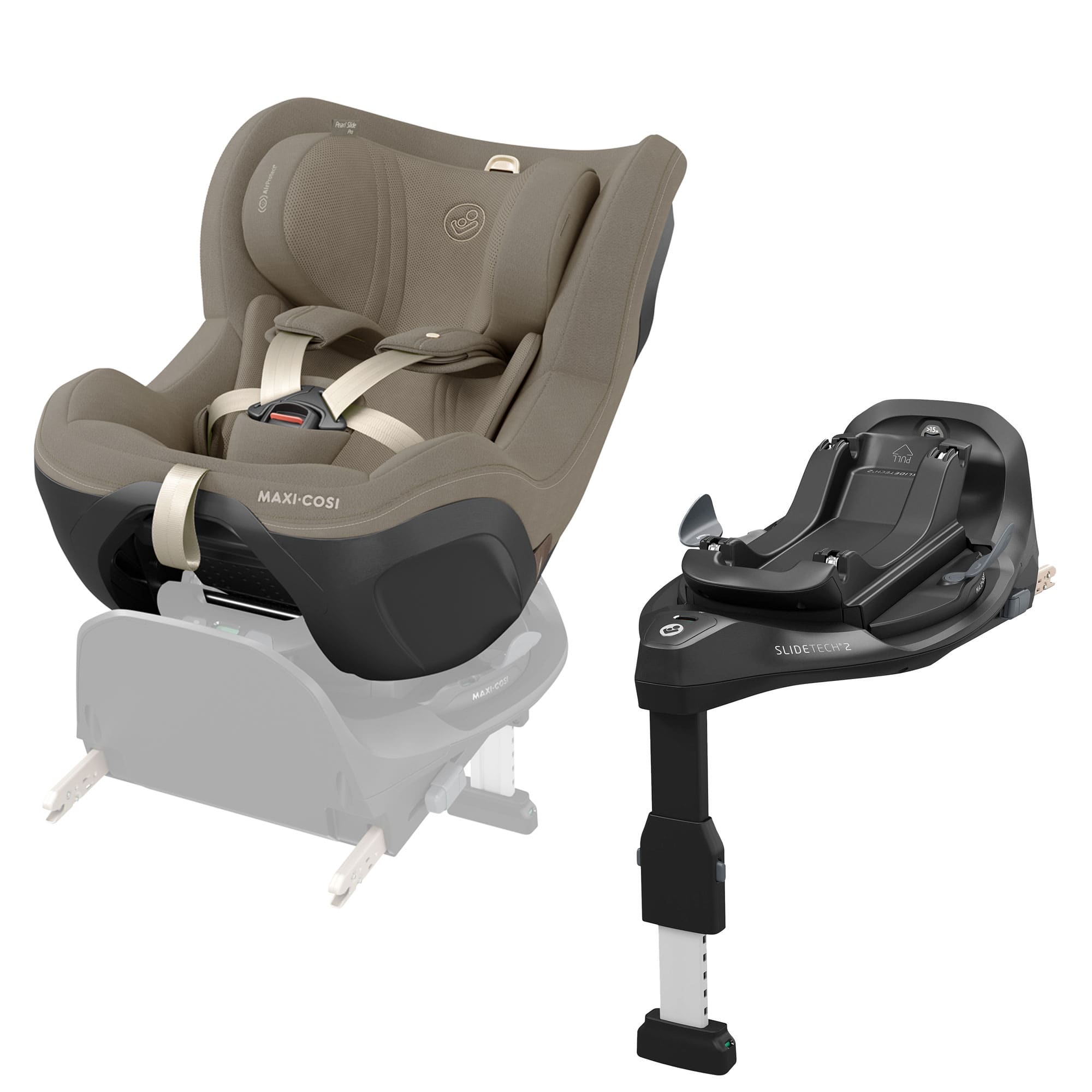 Maxi-Cosi combination car seats Maxi-Cosi Pearl Slide Pro - Authentic Truffle 8638251110-1