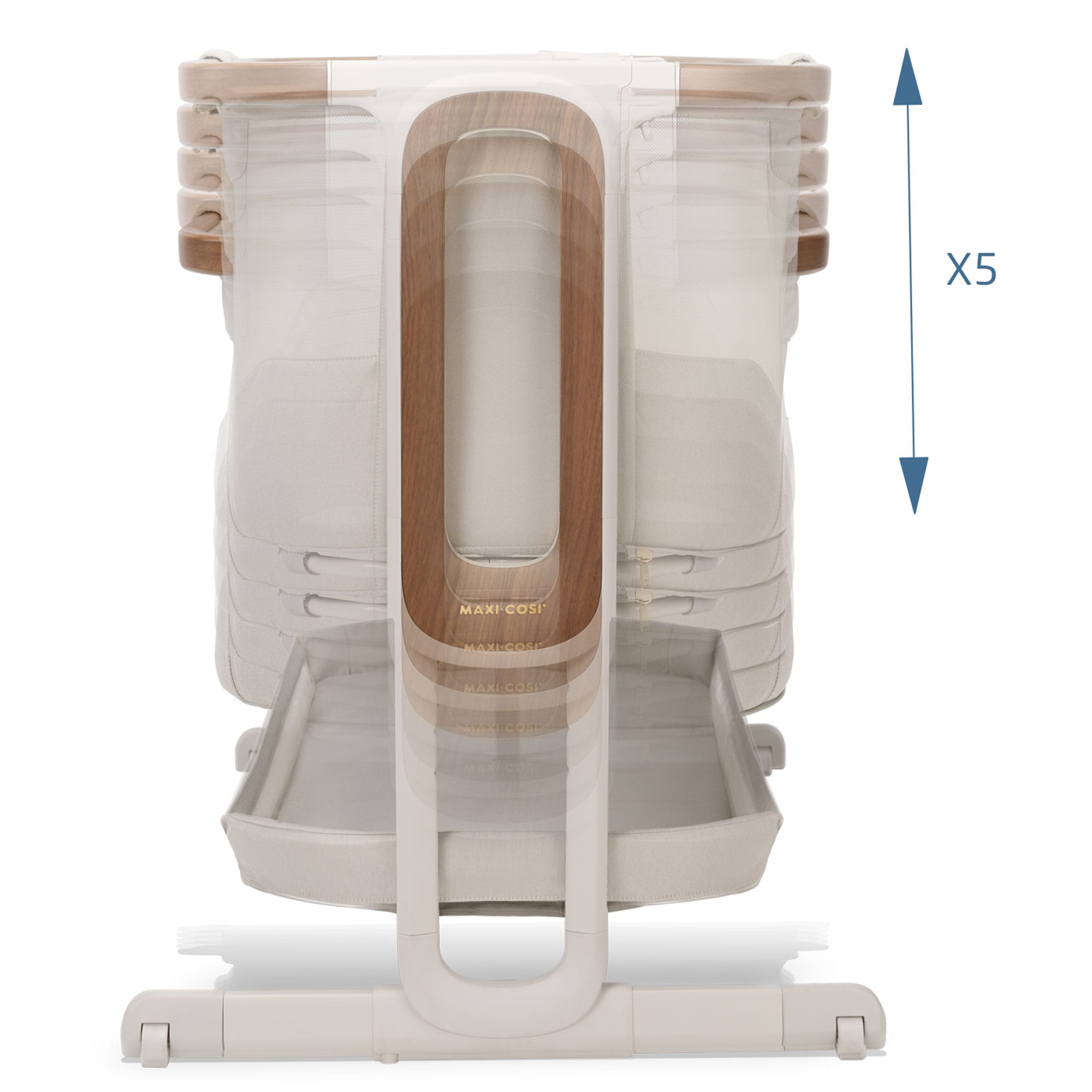Maxi-Cosi cribs Maxi-Cosi Iora Pro Co-Sleeper & Bassinet - Elegance Beige