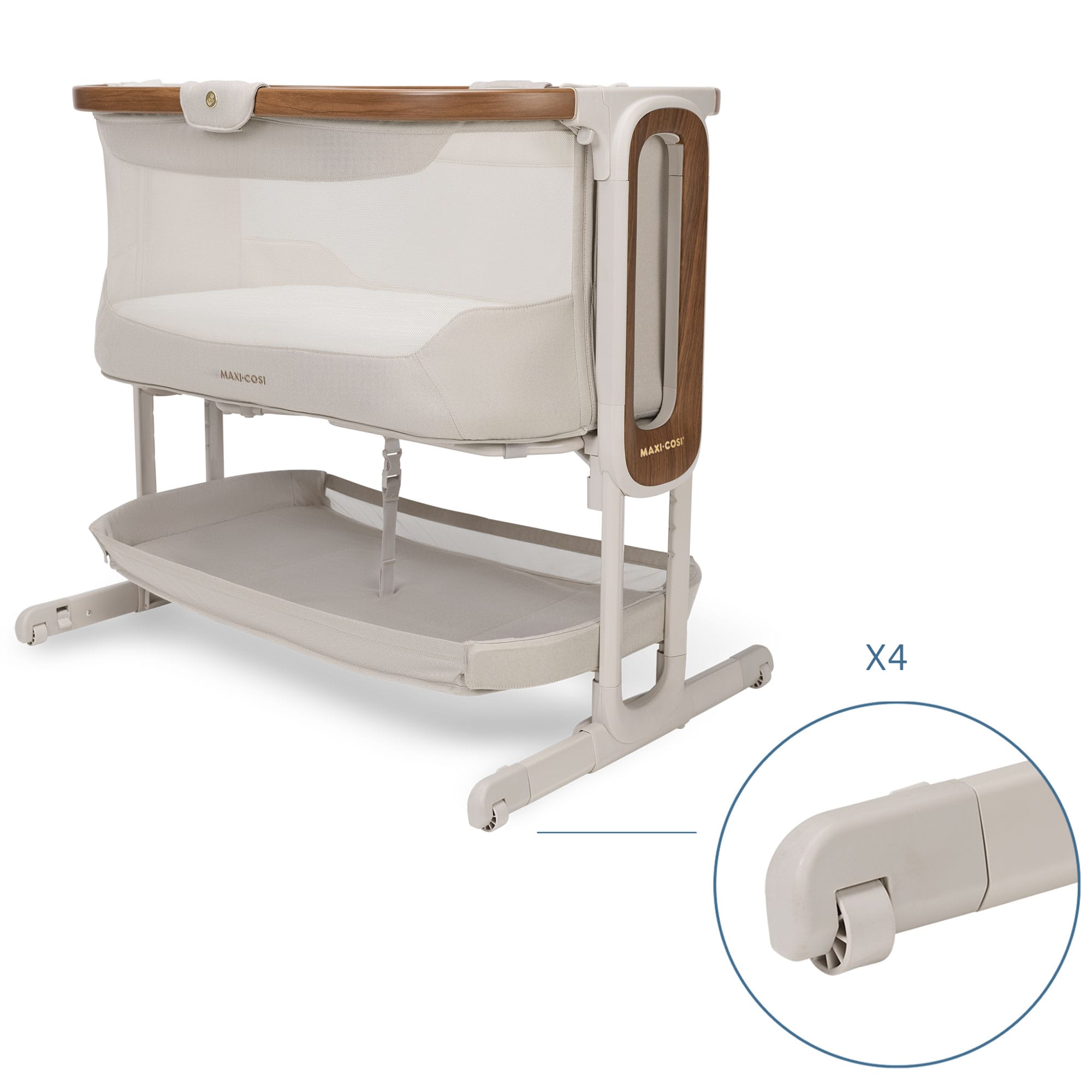 Maxi-Cosi cribs Maxi-Cosi Iora Pro Co-Sleeper & Bassinet - Elegance Beige