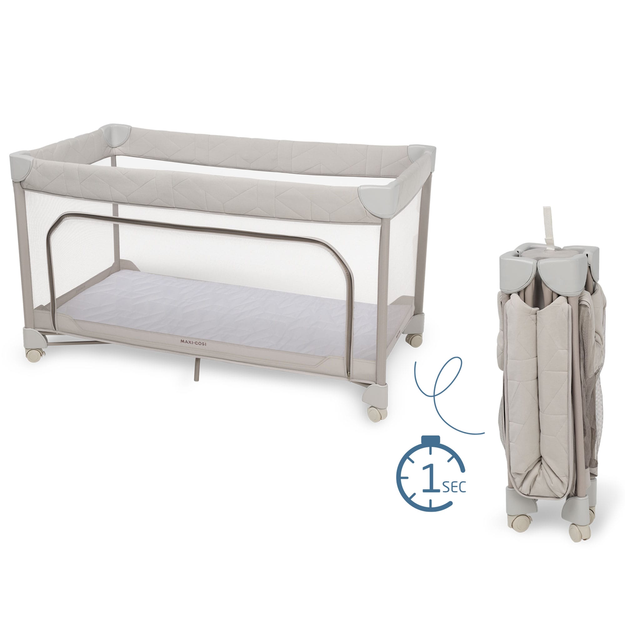 Maxi-Cosi cribs Maxi-Cosi Merlin Travel Cot - Elegance Beige