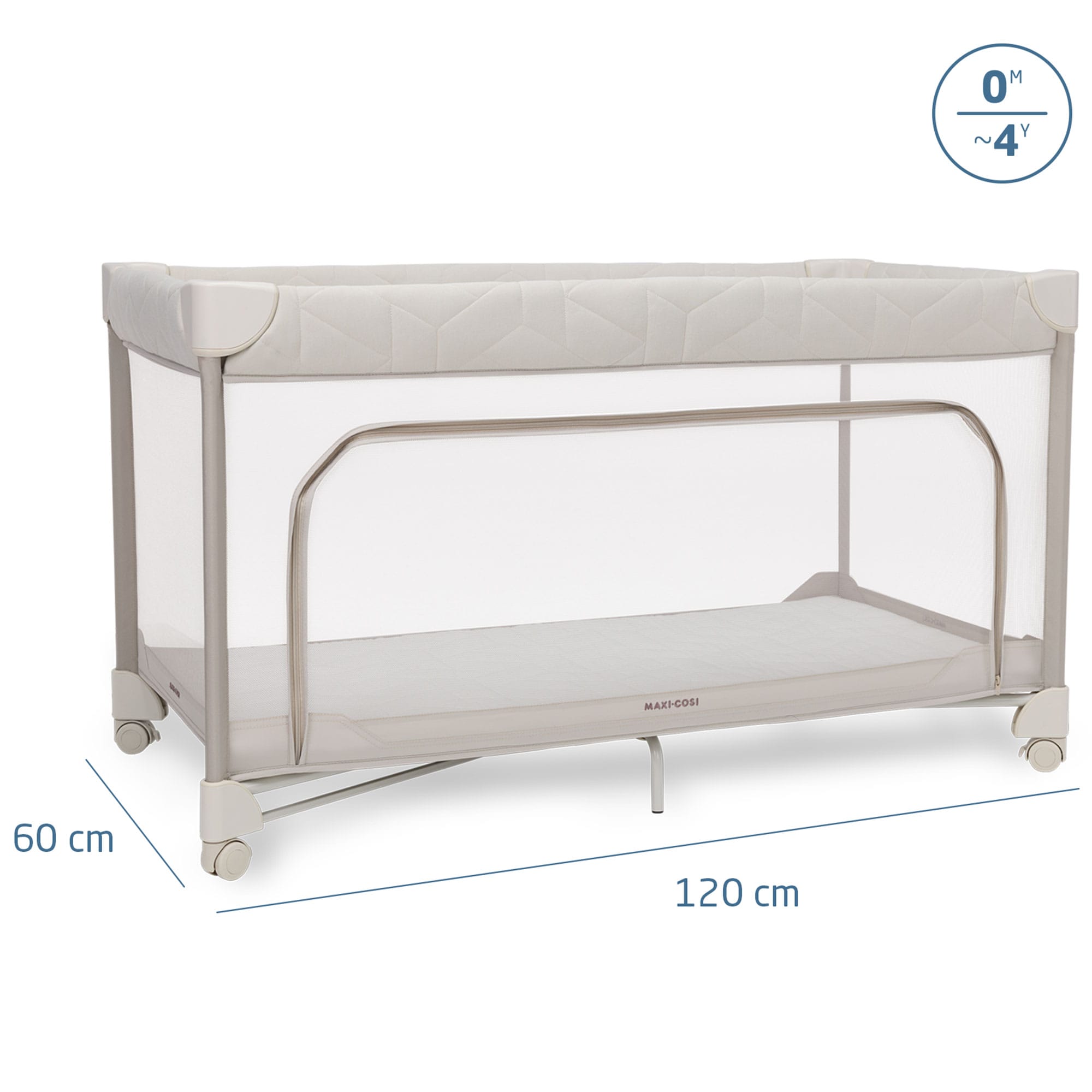 Maxi-Cosi cribs Maxi-Cosi Merlin Travel Cot - Elegance Beige