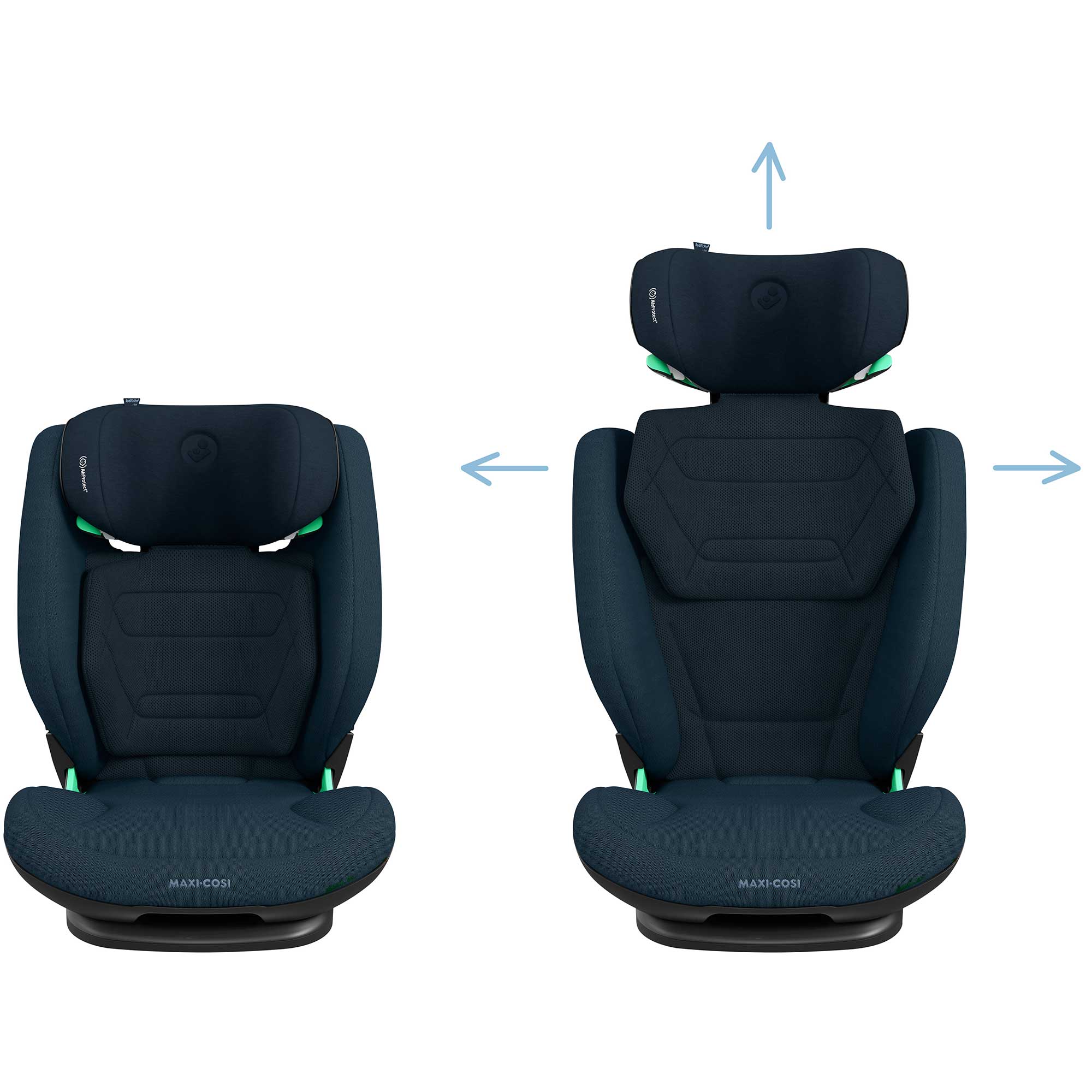 Maxi-Cosi highback booster seats Maxi-Cosi Rodifix Pro 2 Highback Booster - Authentic Blue 8800477110