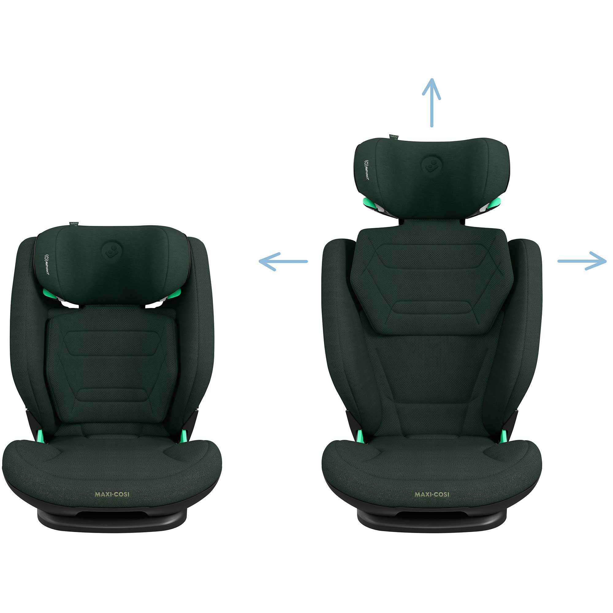 Maxi-Cosi highback booster seats Maxi-Cosi Rodifix Pro 2 Highback Booster - Authentic Green 8800490110