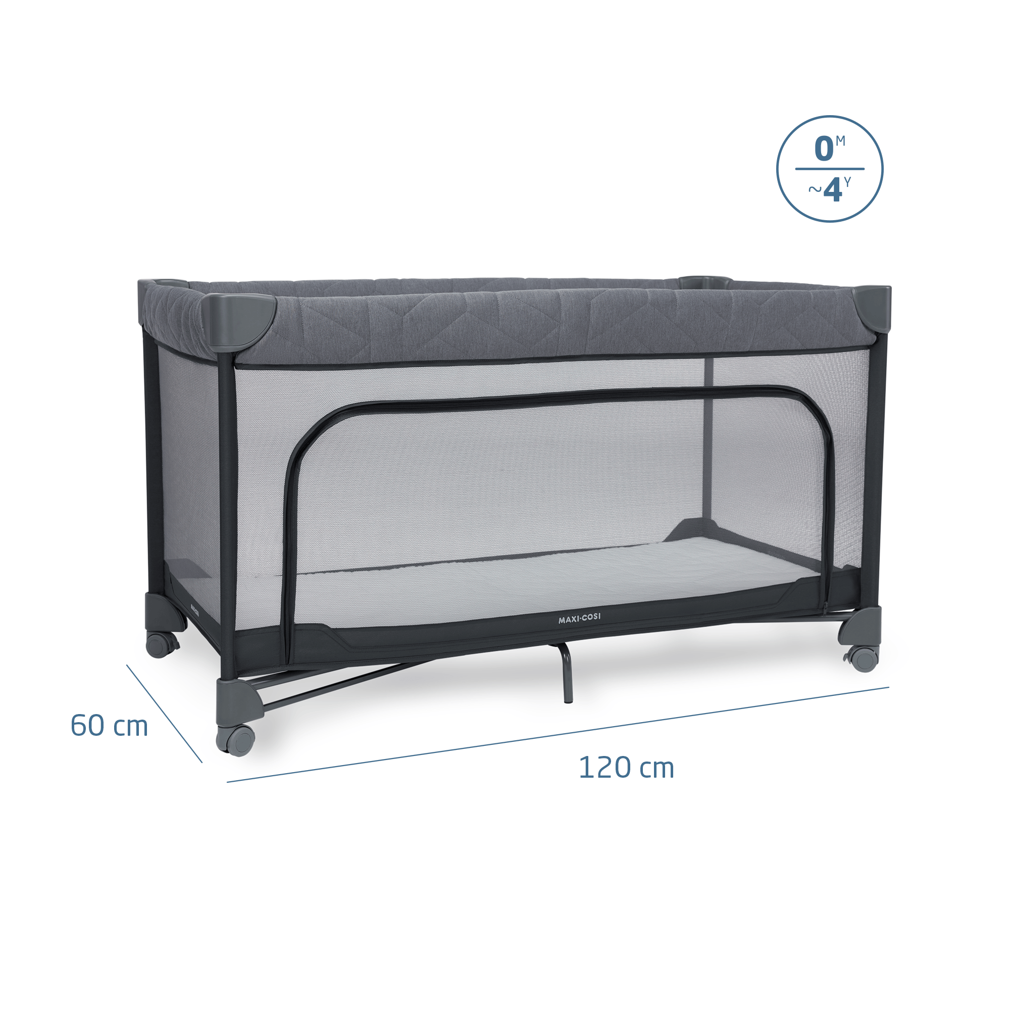 Maxi-Cosi travel cots Maxi-Cosi Merlin Travel Cot - Elegance Graphite