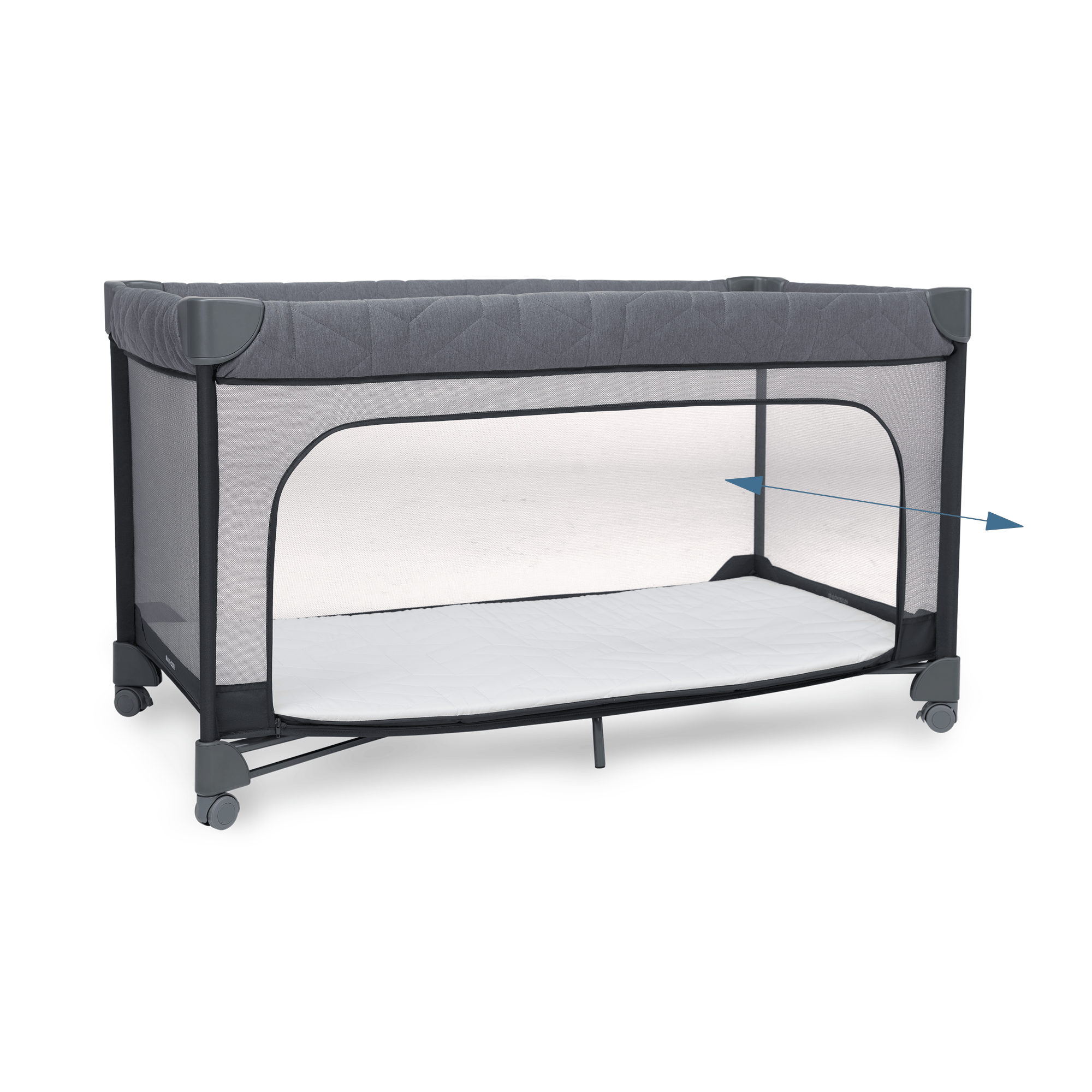 Maxi-Cosi travel cots Maxi-Cosi Merlin Travel Cot - Elegance Graphite