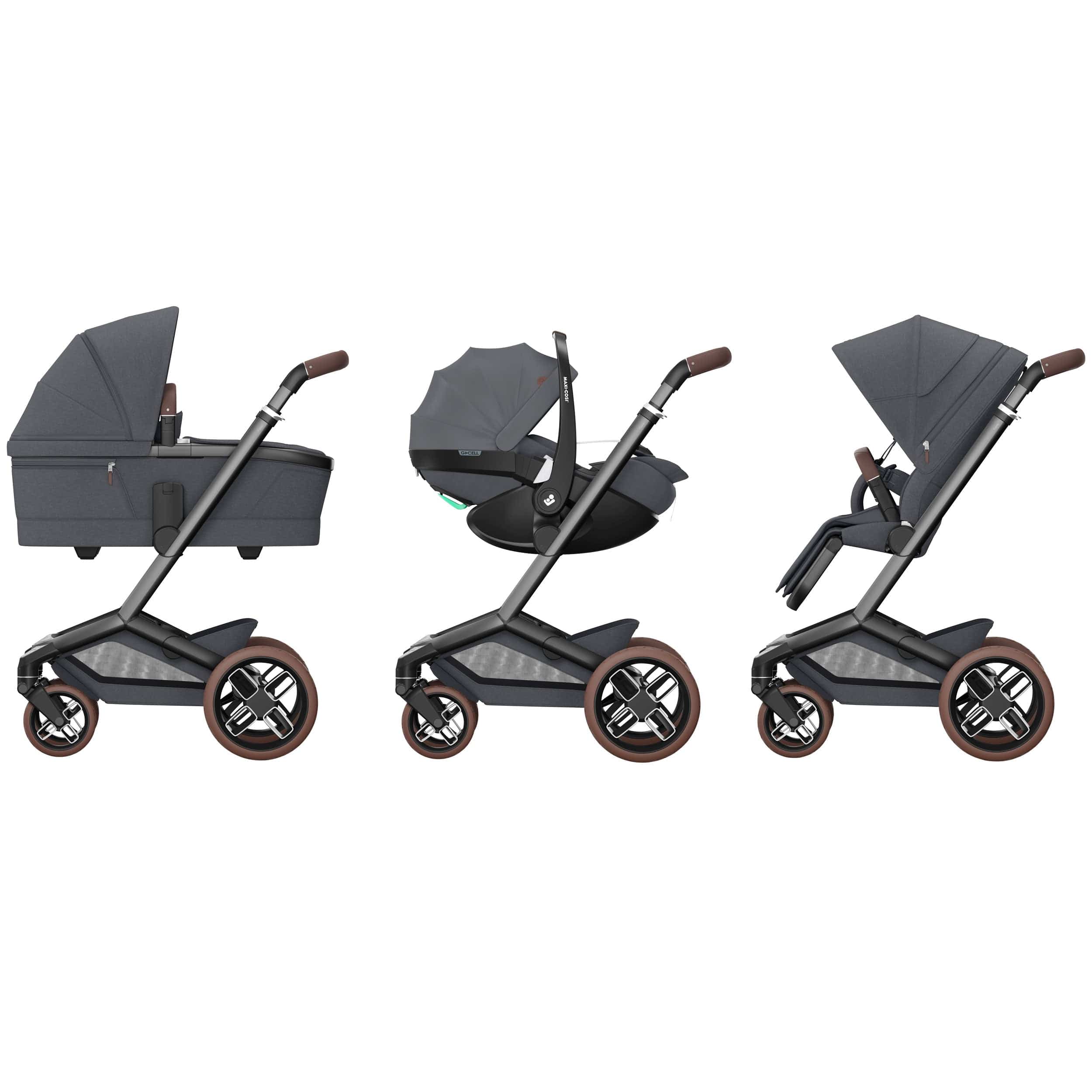 Maxi-Cosi travel systems Maxi-Cosi FAME 10 Piece Premium Family 360 Pro Bundle in Twillic Graphite KF10000132