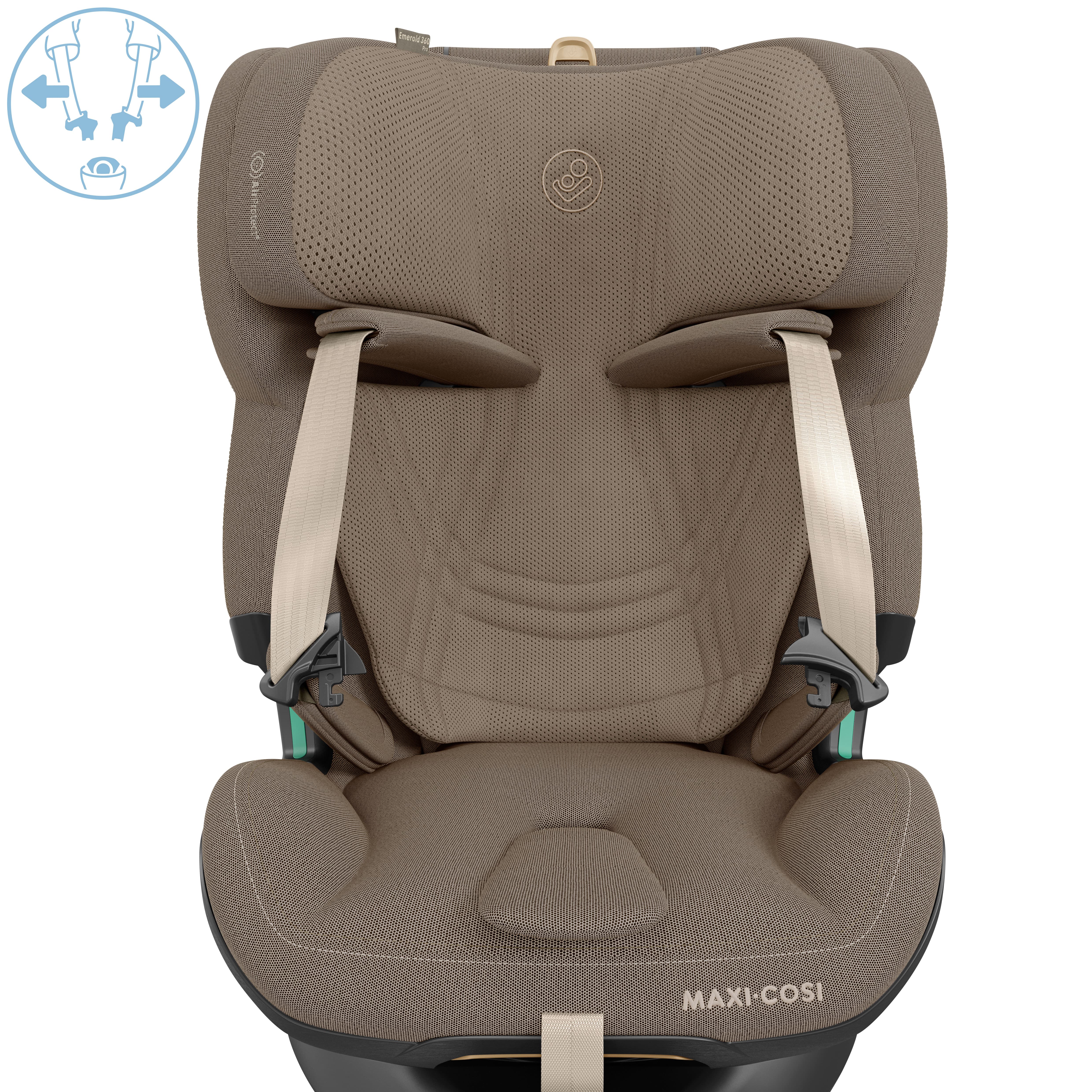 Maxi-Cosi travel systems Maxi-Cosi Fame 8 Piece Emerald 360 Pro Bundle - Sapphire Sand KF10000232