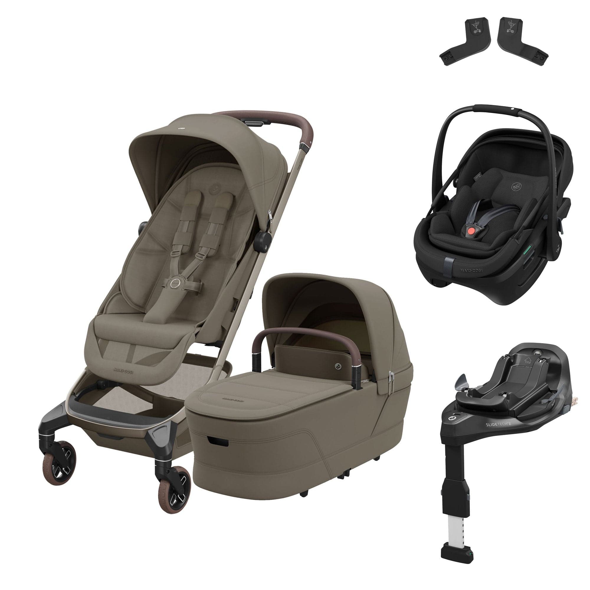 Maxi-Cosi travel systems Maxi-Cosi Fame Cabin Zero G Bundle - Oak Truffle KF10000168-1
