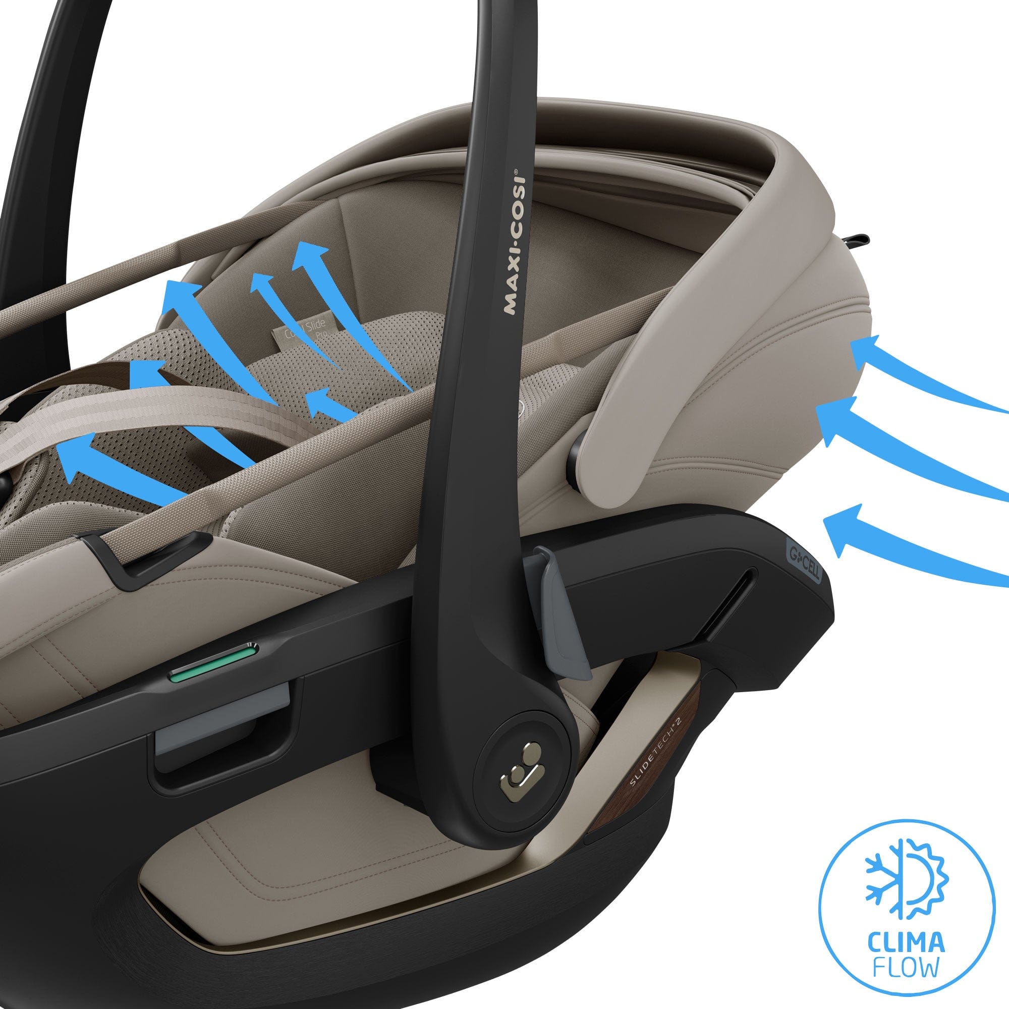 Maxi-Cosi travel systems Maxi-Cosi Fame Cabin Zero G Bundle - Sapphire Sand KF10000167