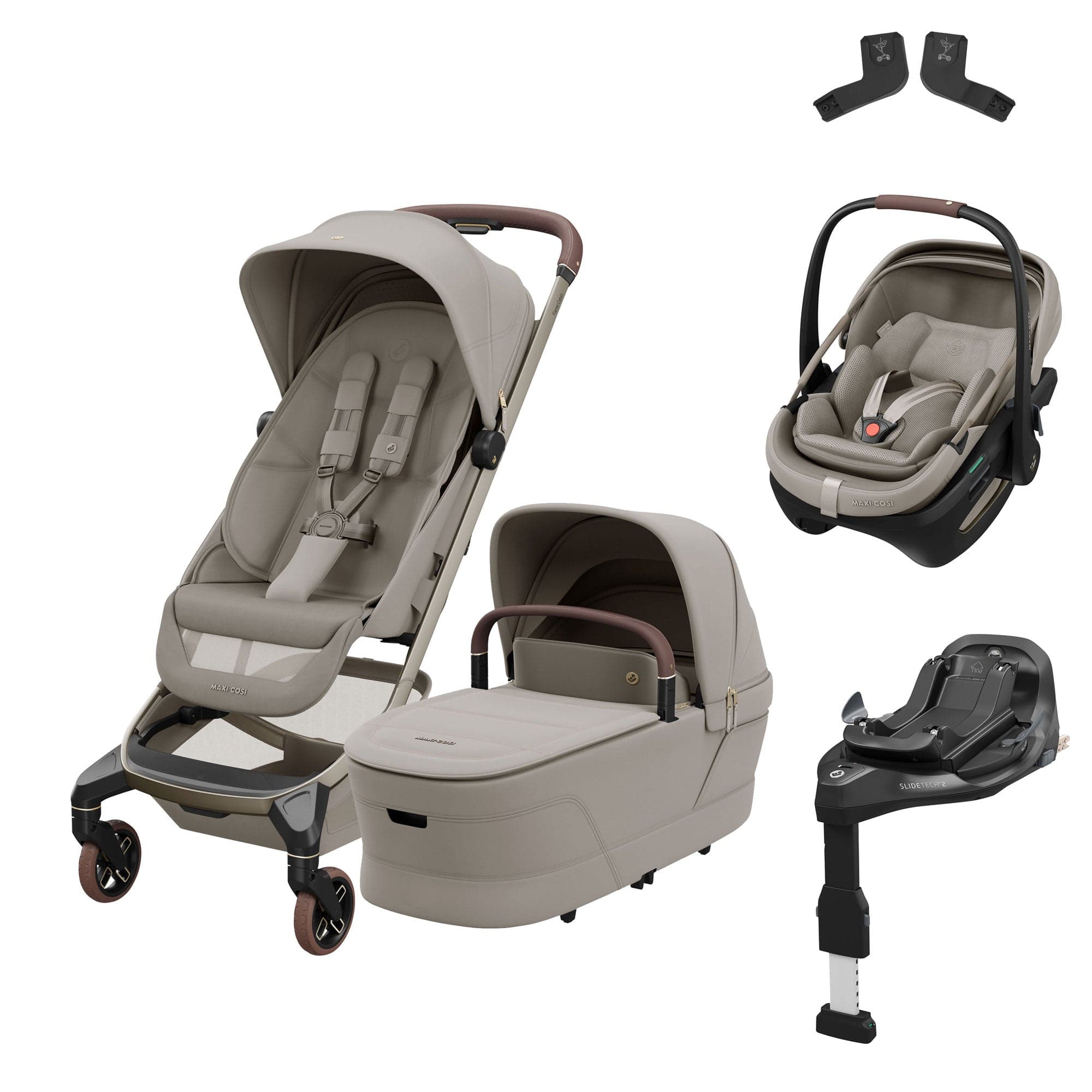 Maxi-Cosi travel systems Maxi-Cosi Fame Cabin Zero G Bundle - Sapphire Sand KF10000167
