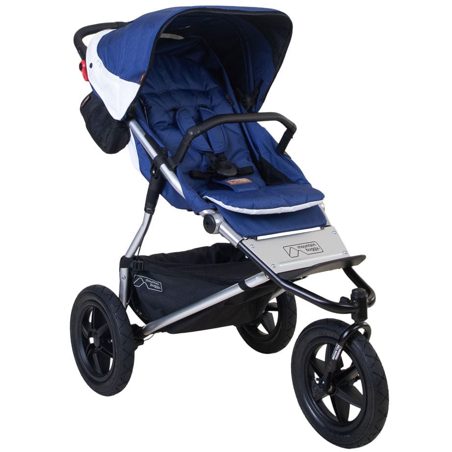 Mountain Buggy 3 wheel pushchairs Mountain Buggy Terrain V4 With Carrycot Plus - Quartz 21606-QTZ