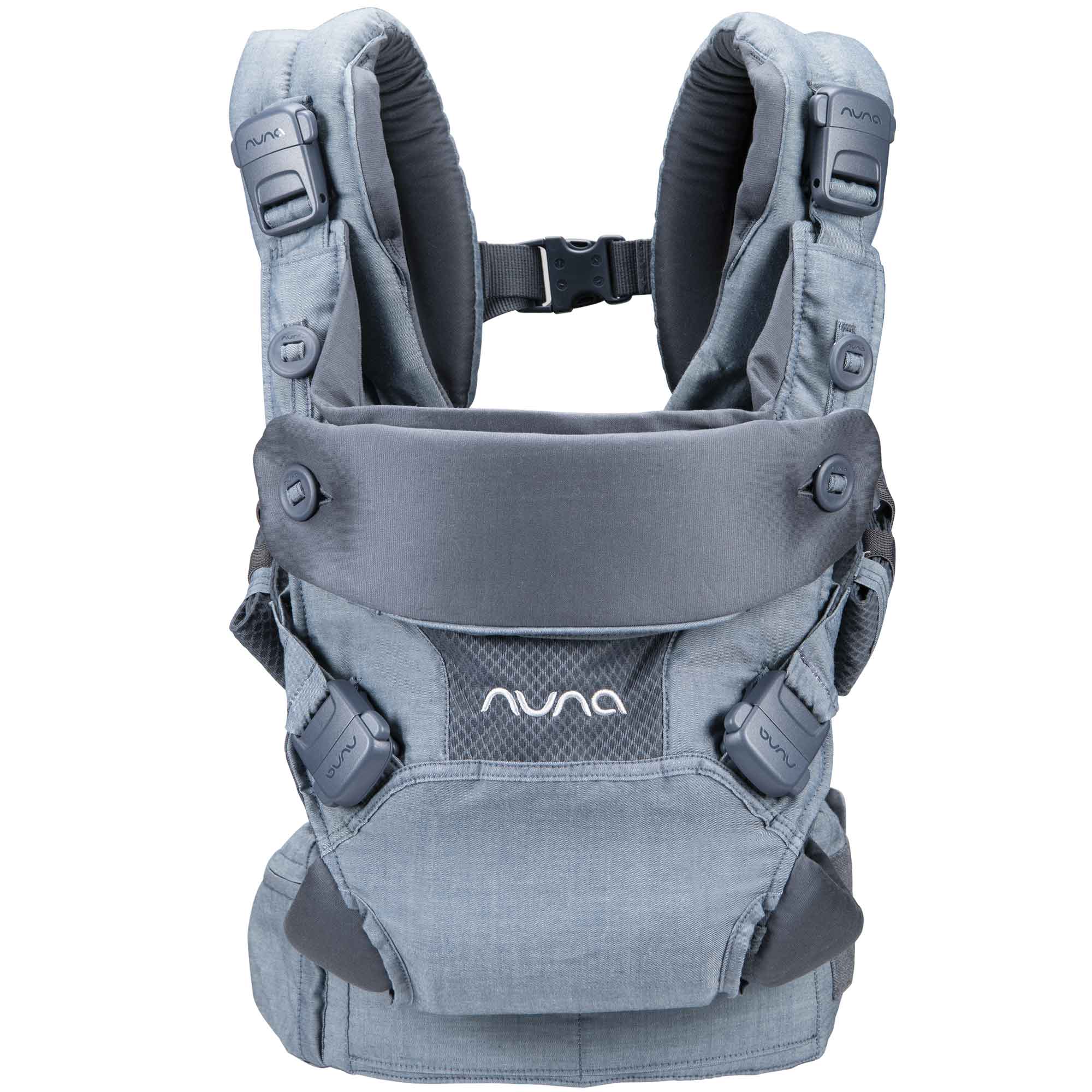 Nuna baby carriers Nuna CUDL Baby Carrier - Softened Denim BC13902SDN