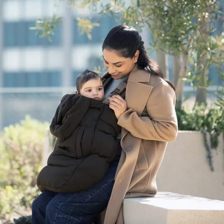 Nuna baby carriers Nuna CUDL Series Winter Cover - Caviar CW00000CVR