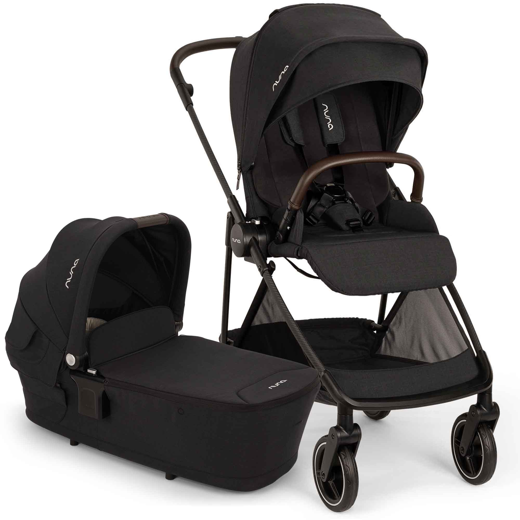 Nuna baby pushchairs Nuna IXXA Next Stroller - Caviar ST16030CVRGL-01