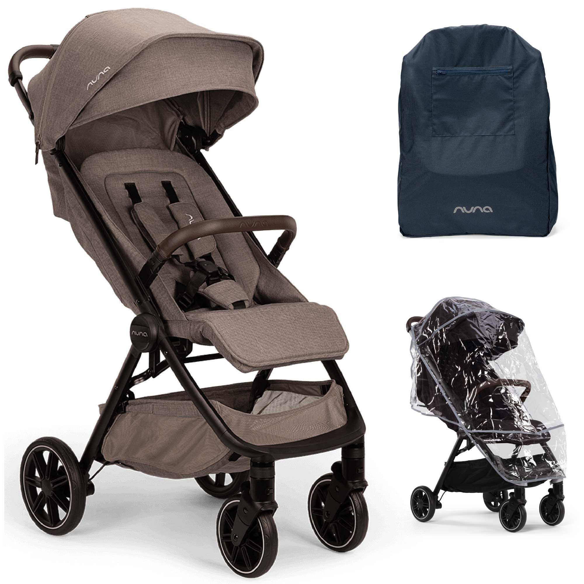 Nuna baby pushchairs Nuna TRVL lx Stroller - Cedar ST18101CDRGL