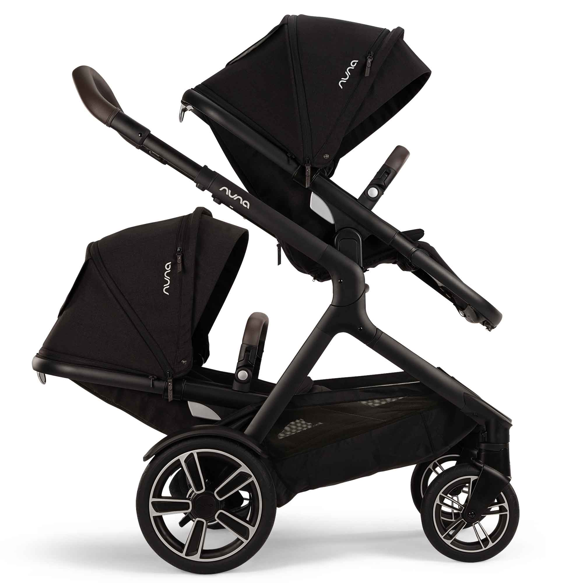 Nuna double buggies Nuna DEMI Next Twin Bundle - Caviar 18627-DEMI-TWIN