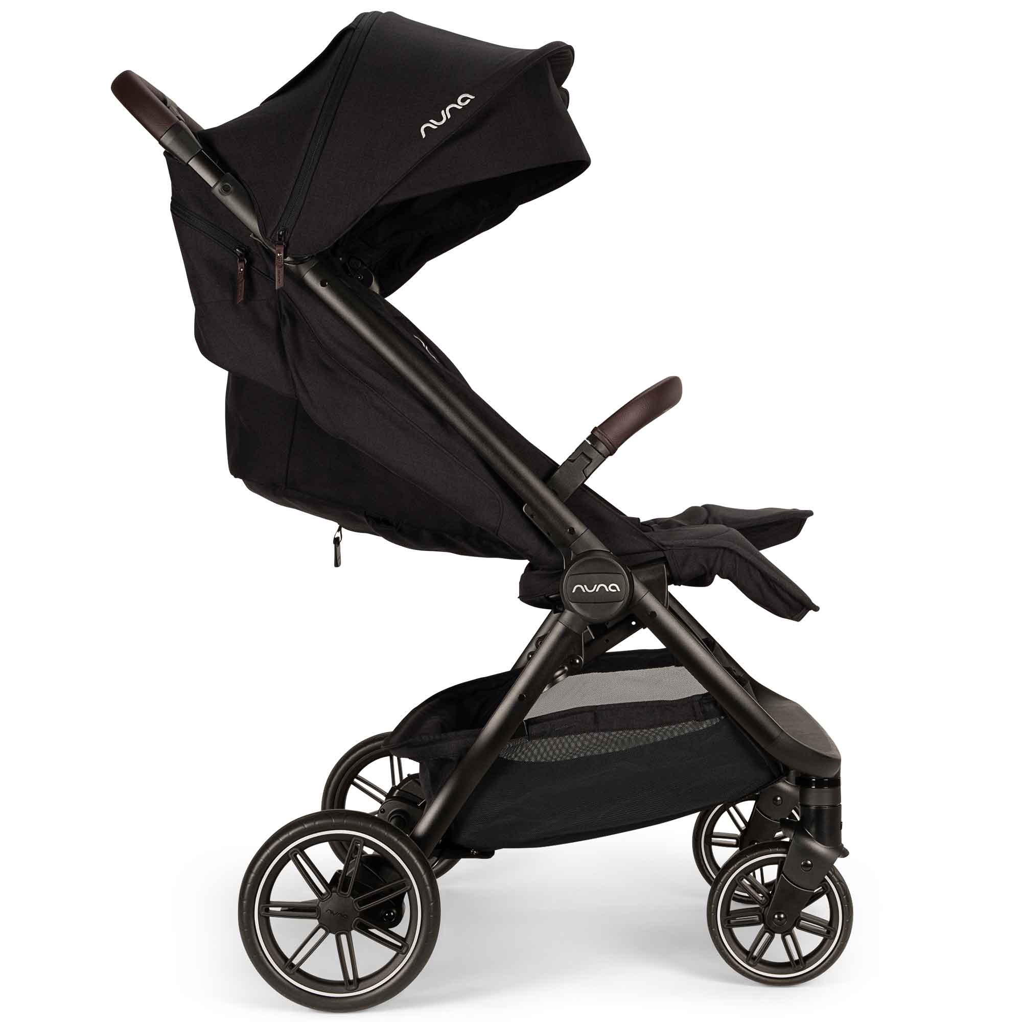 Nuna double buggies Nuna TRVL Dubl Stroller - Caviar ST19801CVRGL