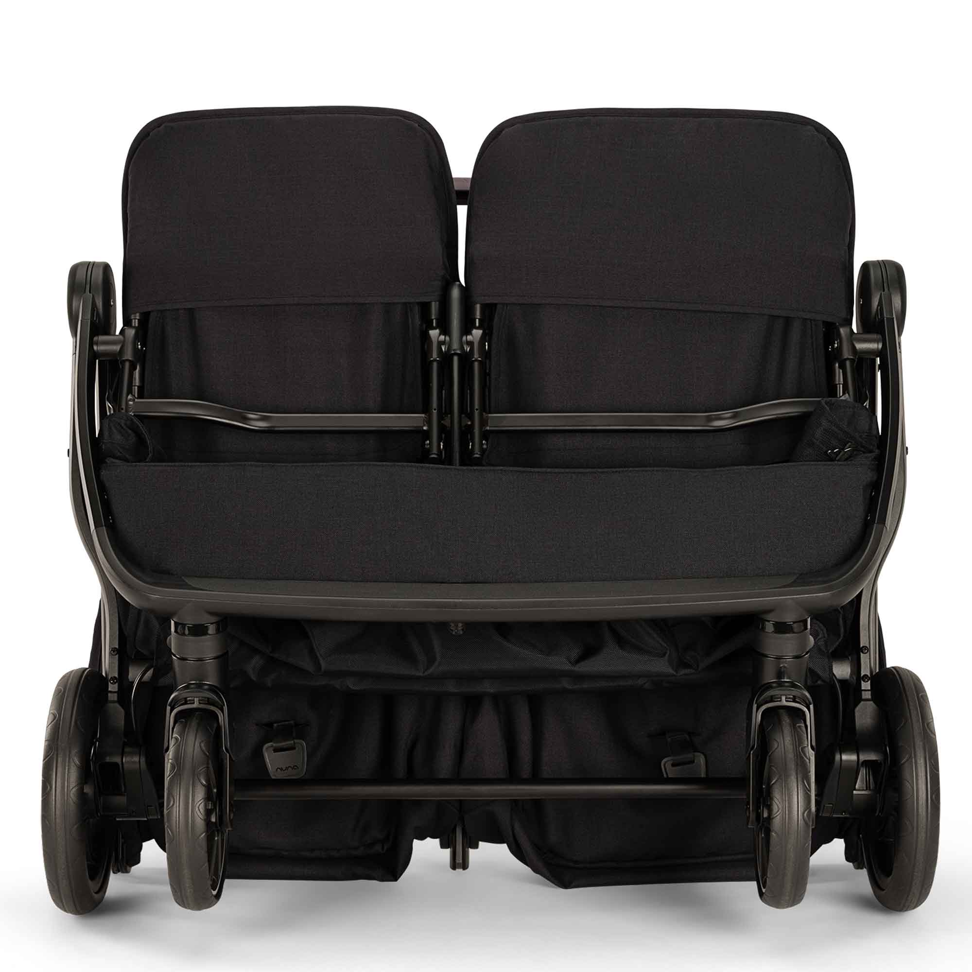 Nuna double buggies Nuna TRVL Dubl Stroller - Caviar ST19801CVRGL