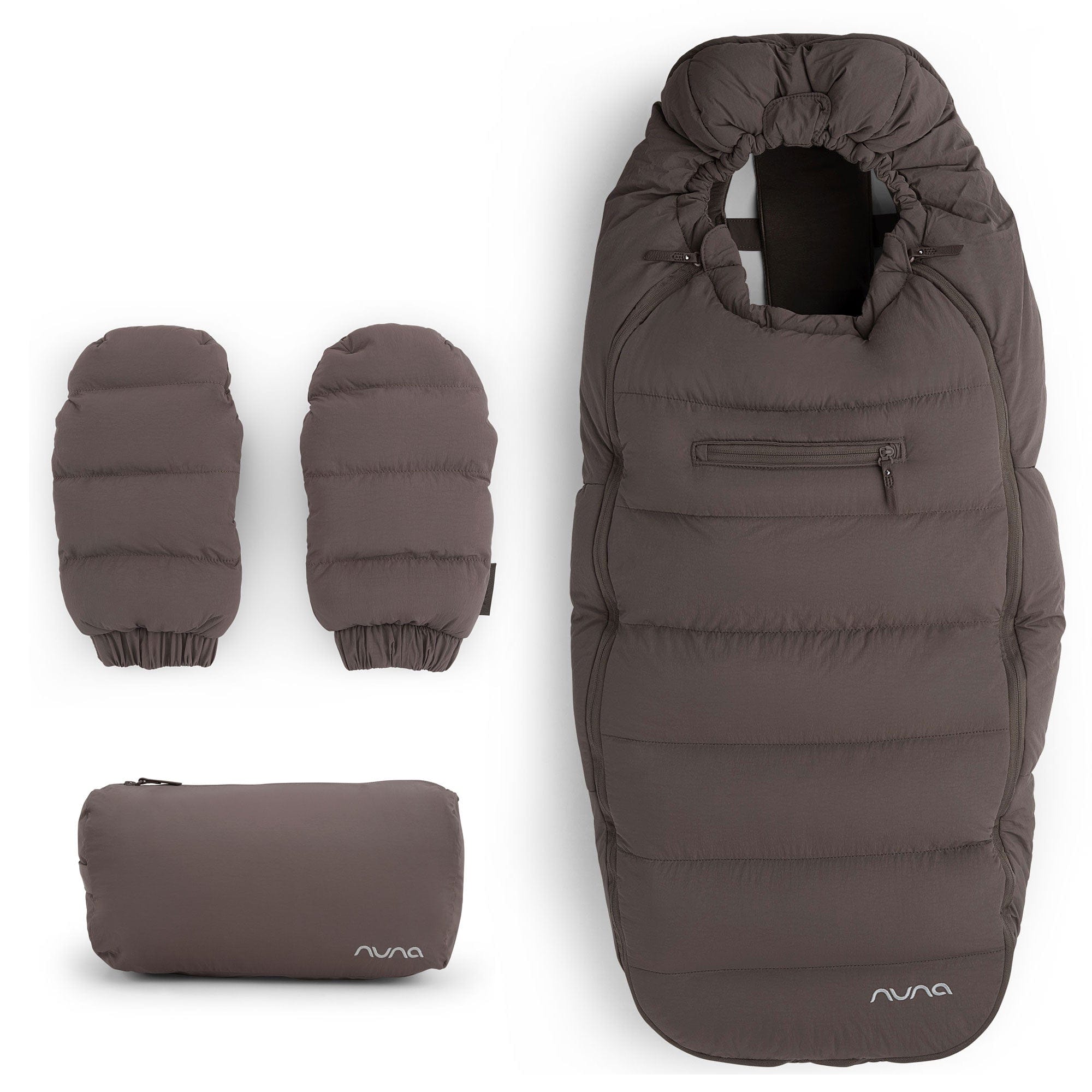 Nuna footmuffs Nuna Winter Set - Chestnut FG00000CHE