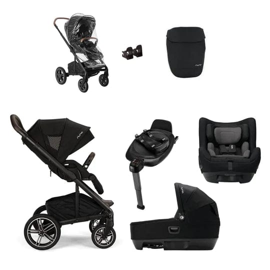 Nuna travel systems Nuna MIXX NEXT Generation CARI Travel System in Caviar