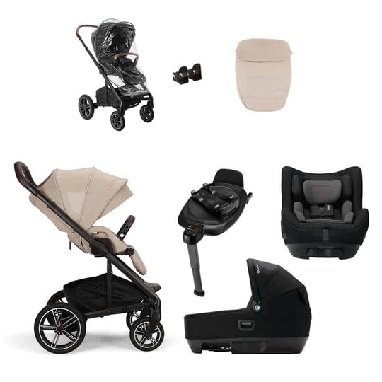 Nuna travel systems Nuna MIXX NEXT Generation CARI Travel System in Biscotti