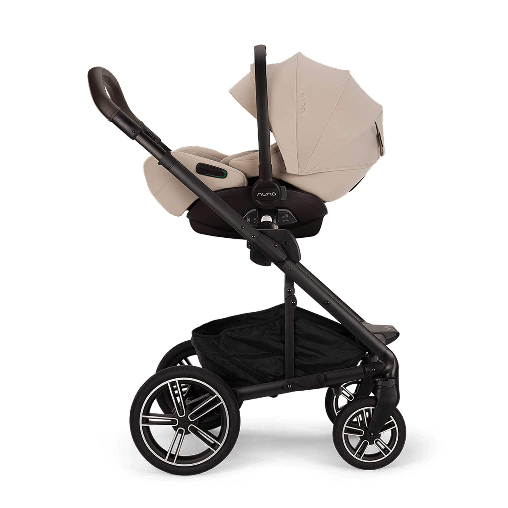 Nuna travel systems Nuna MIXX Next & ARRA Flex & BASE Curv Bundle - Biscotti Z2BNMIXX1045UK